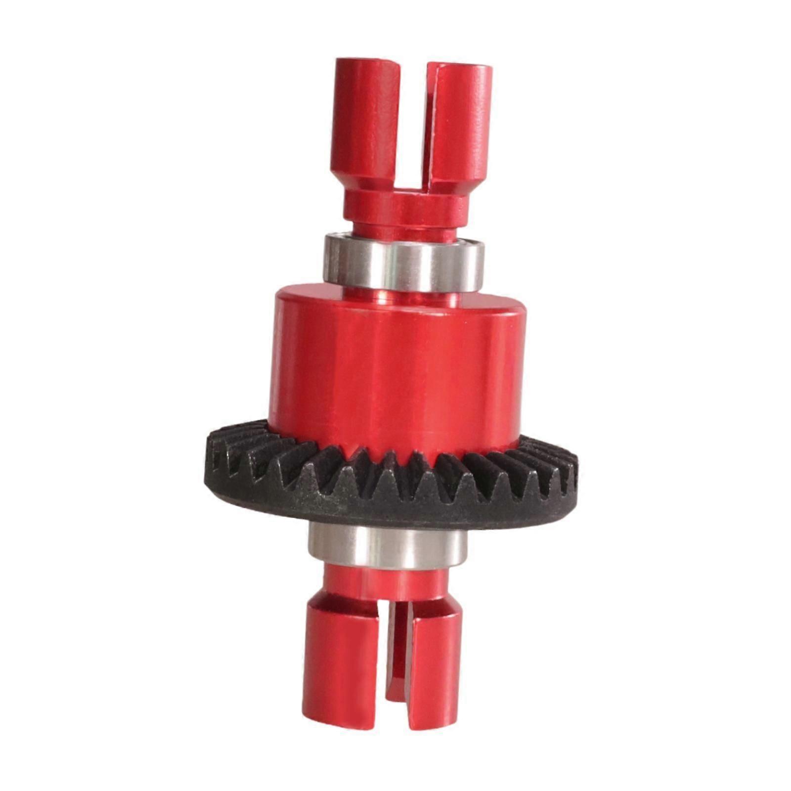 RC Car Front Differential Gear Sturdy for 1/16 16207 16208 16209 16210 H16V3 Red