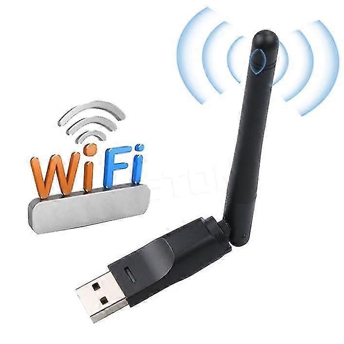 Exquisite USB 2.0 WiFi Wireless Network Card 150M 802.11 b/g/n LAN Adapter with rotatable Antenna MT-7601