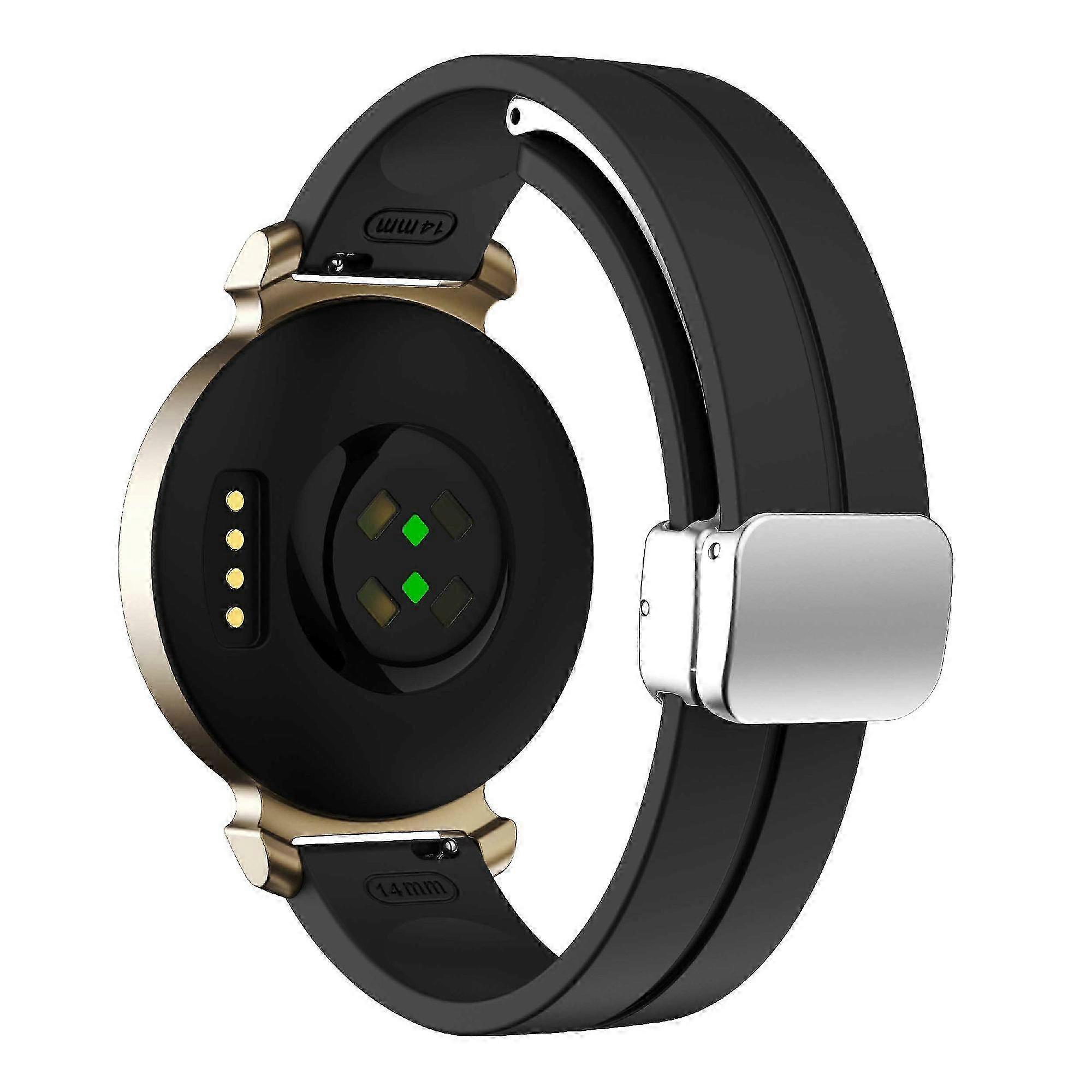 Garmin Lily 2 Watch with Silicone Strap and Magnetic Clasp
