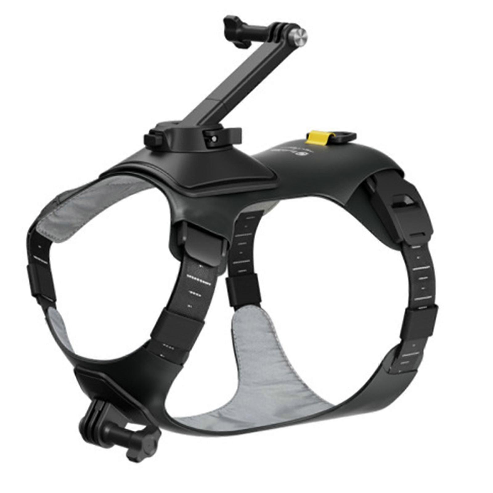 1 Set Dog Harness Mount Sports Camera Accessories Adjustable Vest with Mounting Adapter for 360 GO Model Cameras