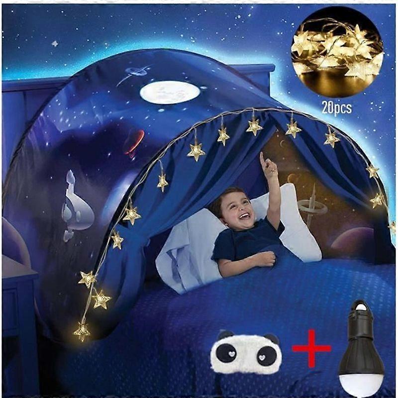 Dream Tents - Kids Bed Tent Playhouse Tent Pop Up Indoor Child Play Tents Christmas Gifts for Kids