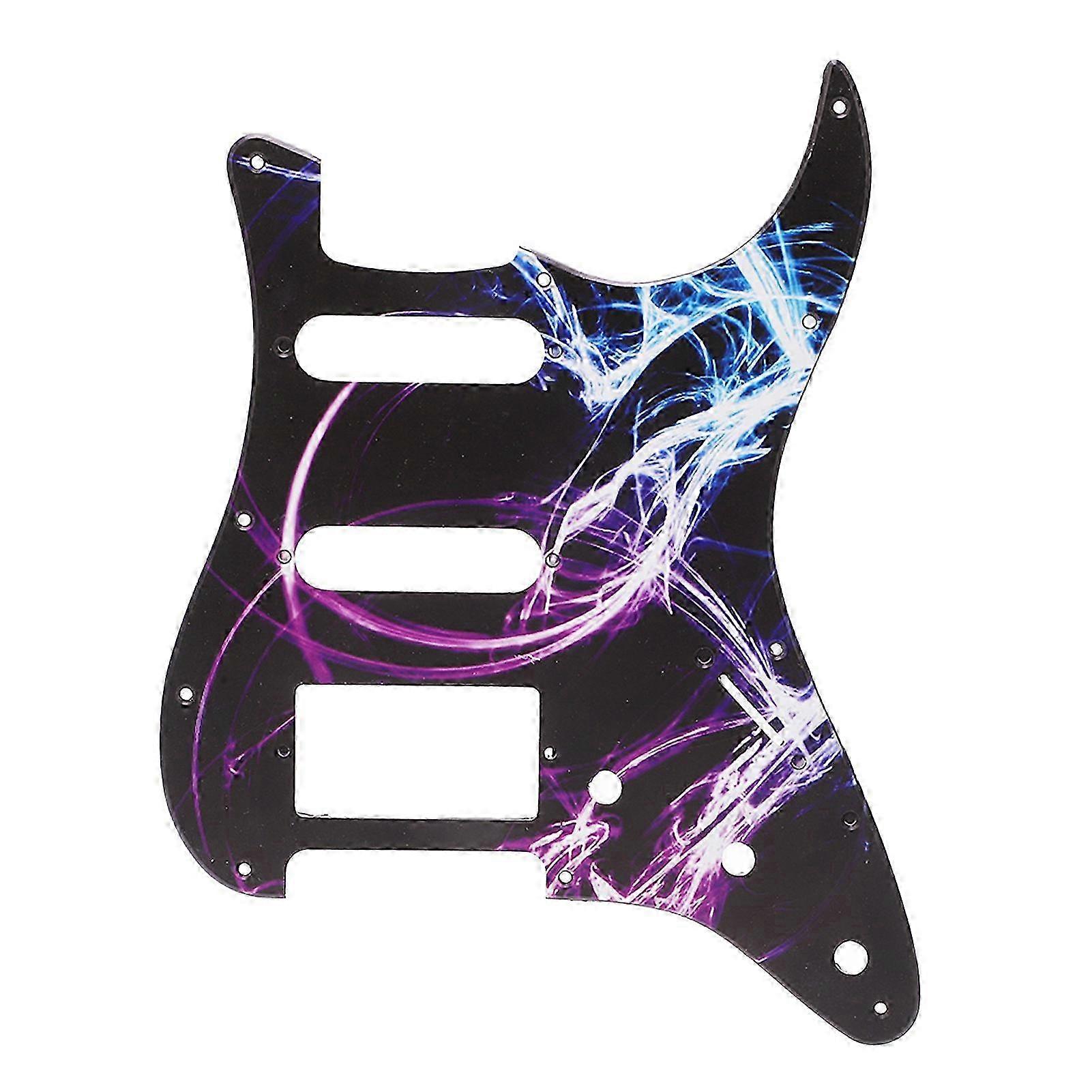 Guitar Pickguard PVC Professional SSH Decorative Scratch Resistant Guitar Pick Guard Replacement