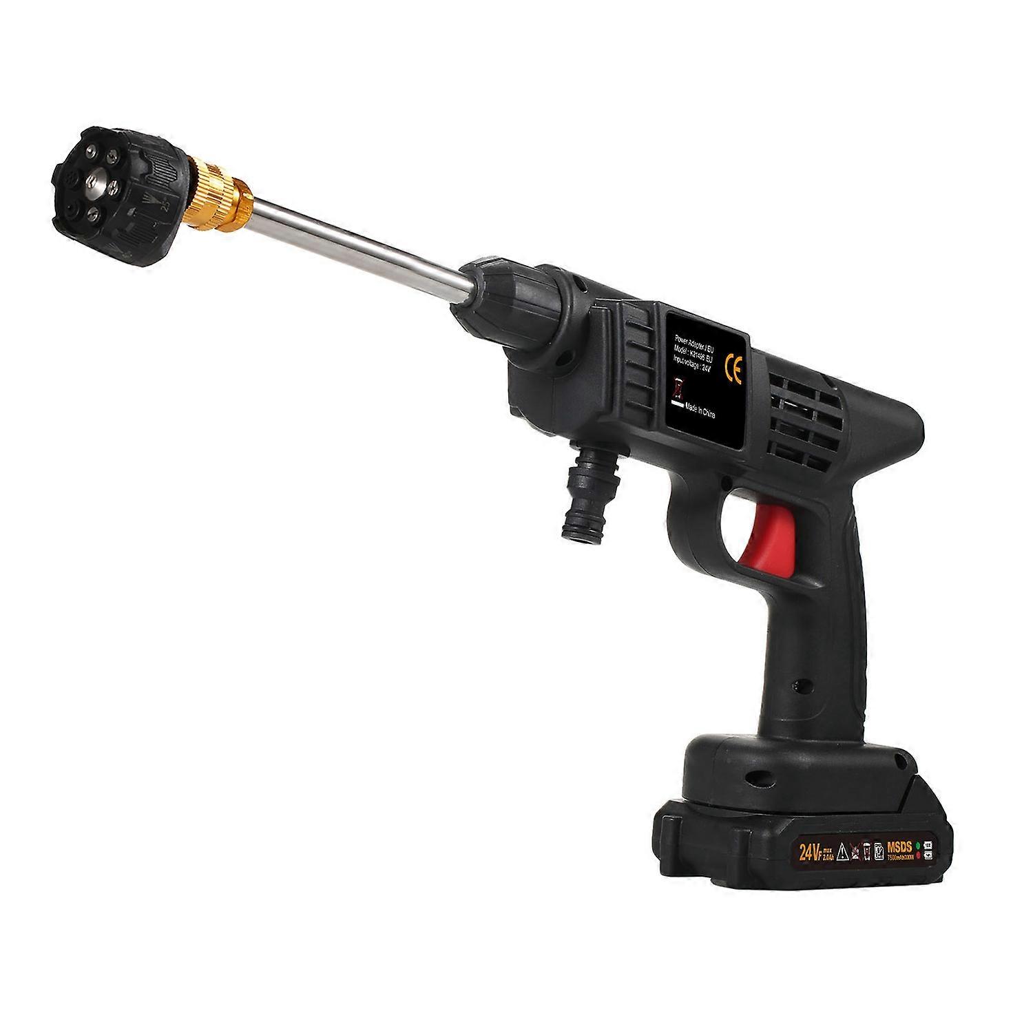 Cordless Pressure Washer, 150PSI Portable Pressure Cleaner Handheld with 6-in-1 Sprayer Battery and