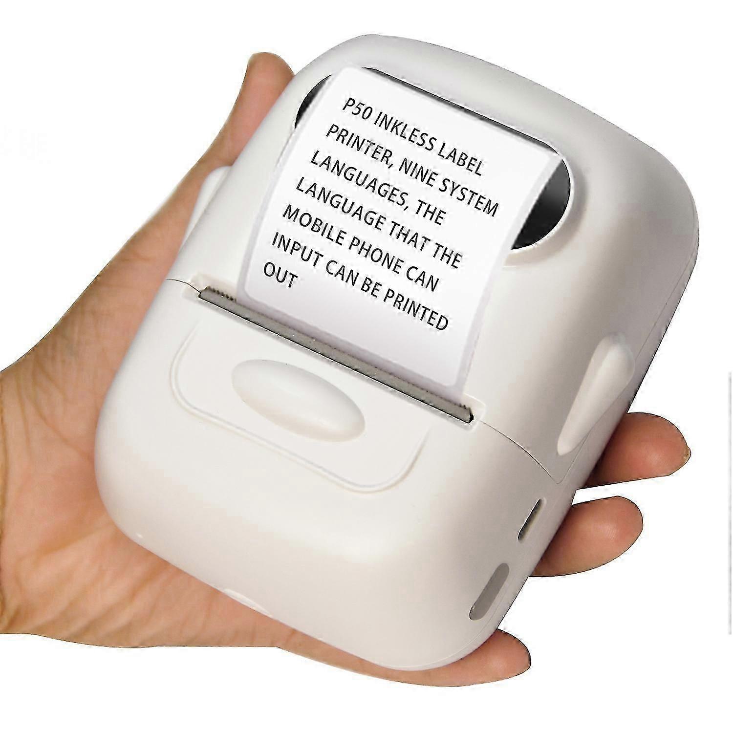 Portable Bluetooth Thermal Label Paper Printer