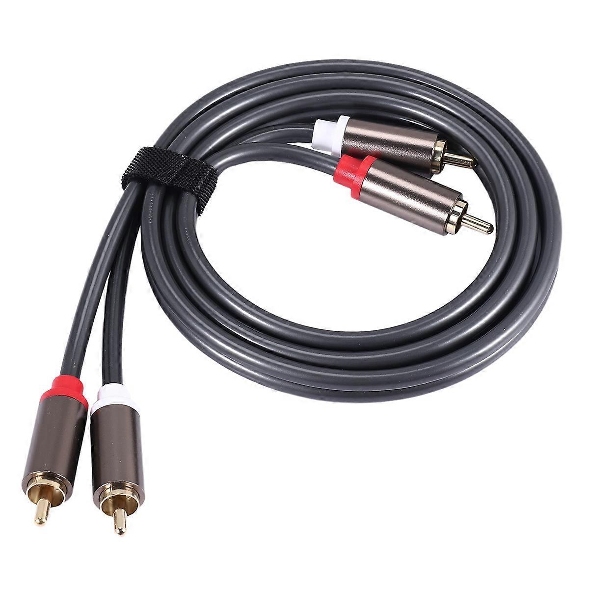 Rexlis 2 to 2 Hifi Audio Cable Ofc Av Speaker Wire 1M