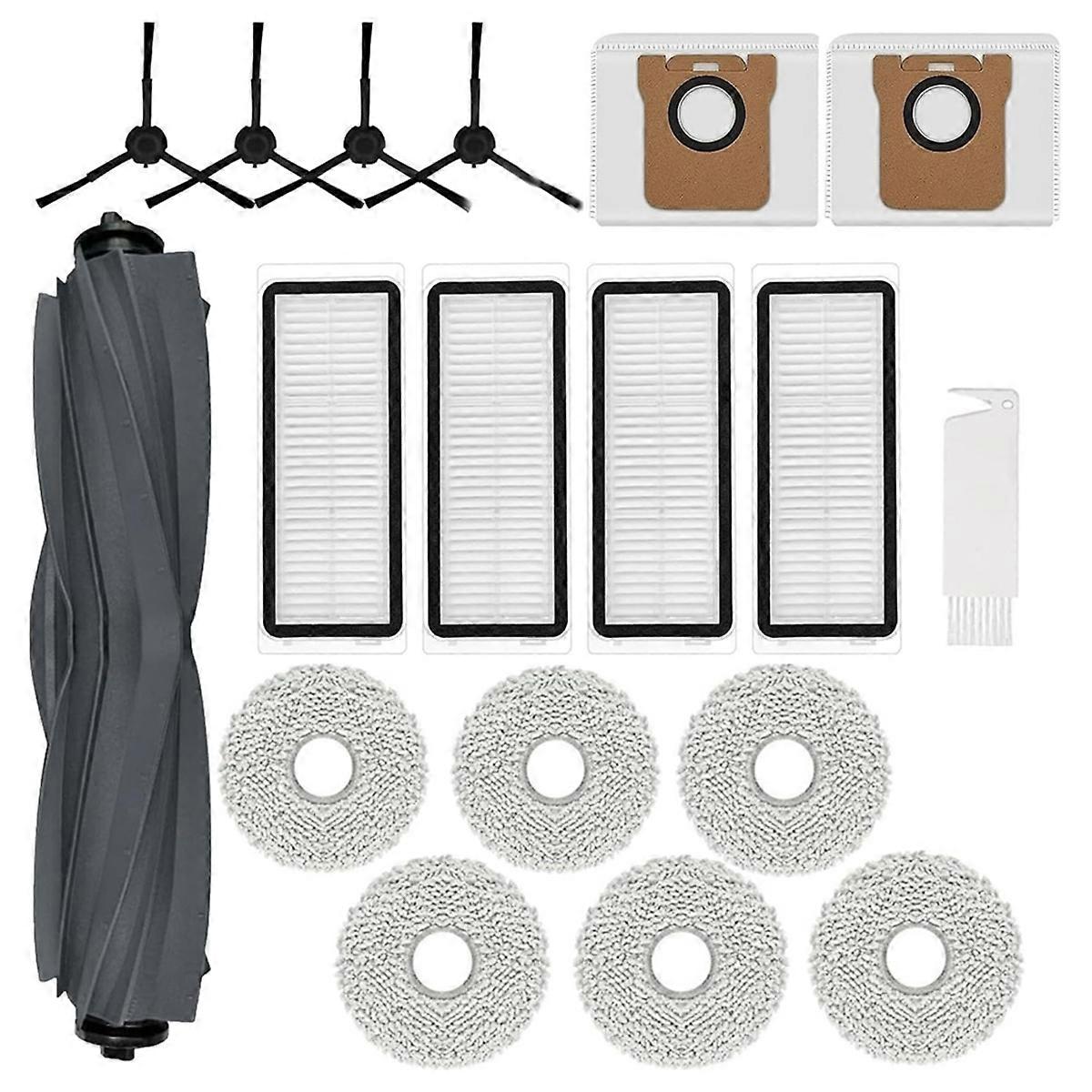 For L20 Main Side Brush Hepa Filters Mop Cloths Dust Bags