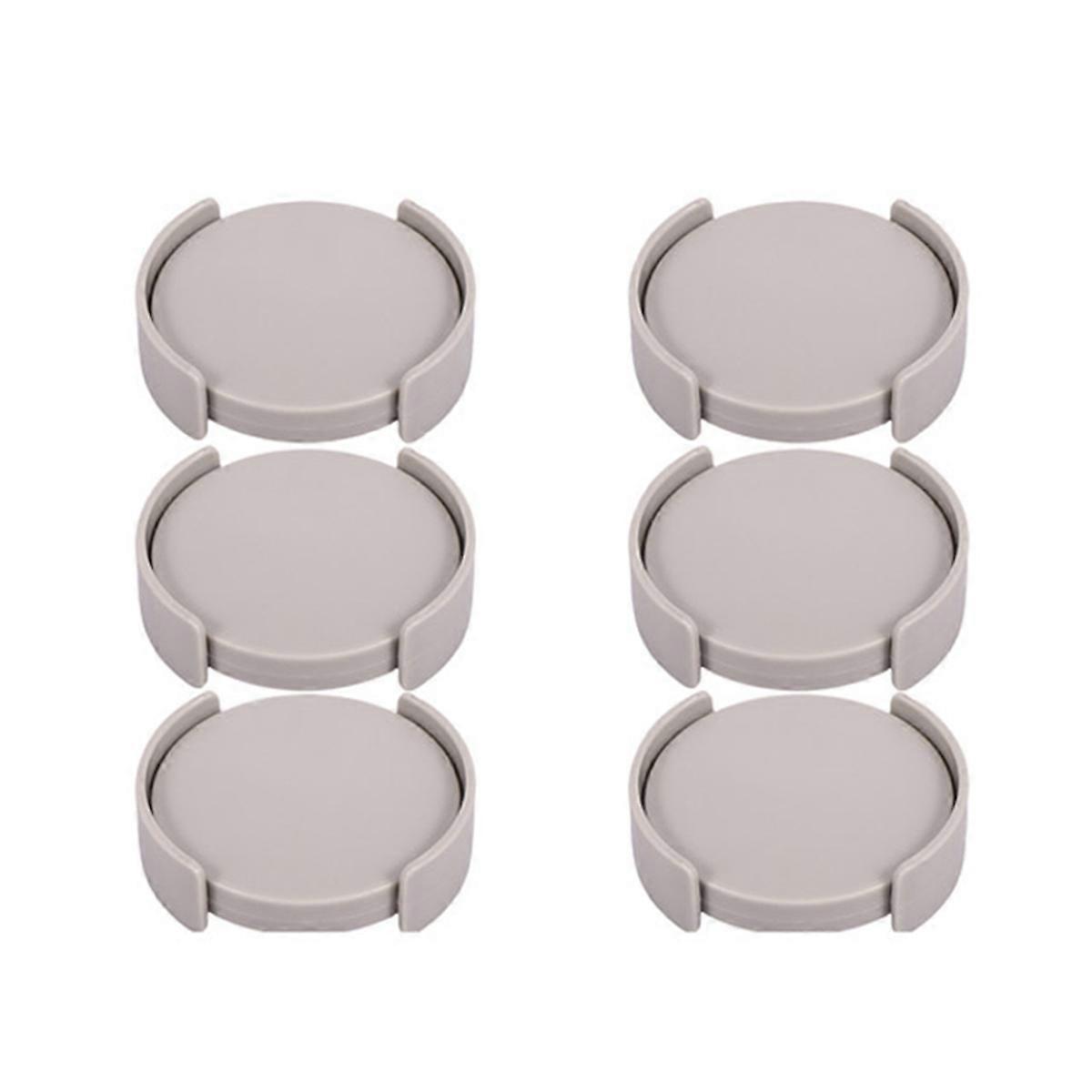 6Pcs Mug Organizer Adjustable Expandable Coffee Cup Holder Grey