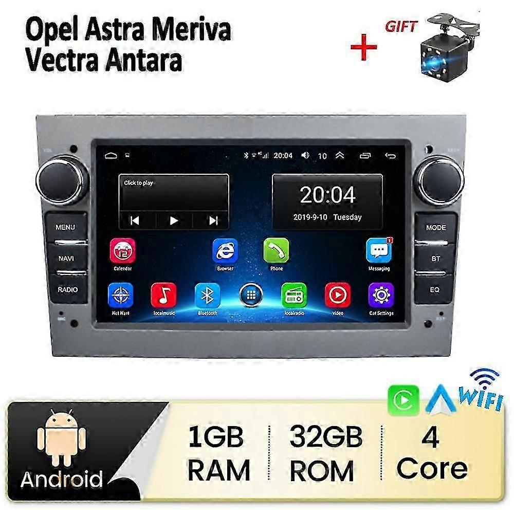 Radio samochodowe 2 DIN Android dla Opla para Astra Meriva Vectra Antara Zafira Corsa Odtwarzacz multimedialny GPS 1 + 32 GB