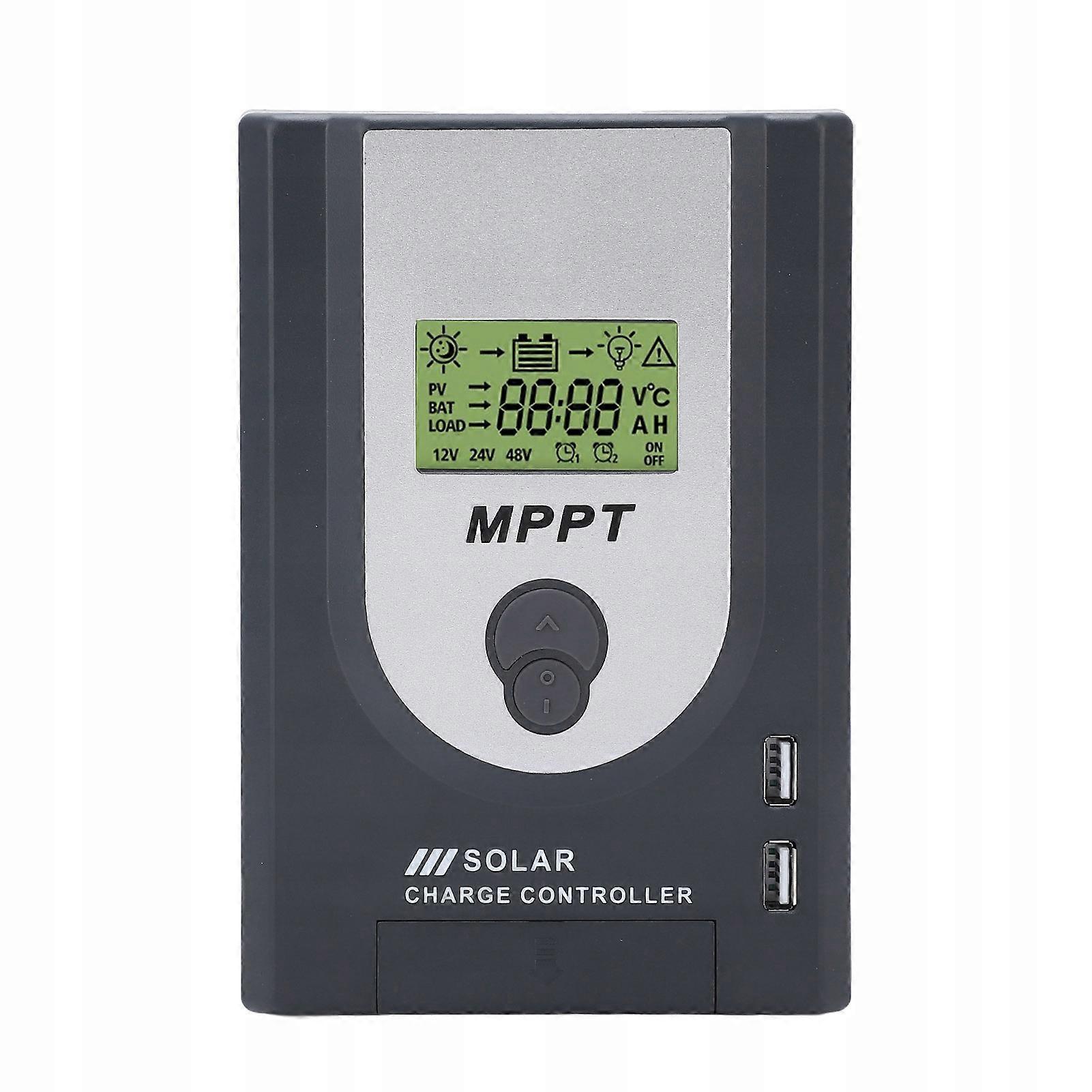Solar Controller Mppt 12v / 24v 10a With 2xusb 5v