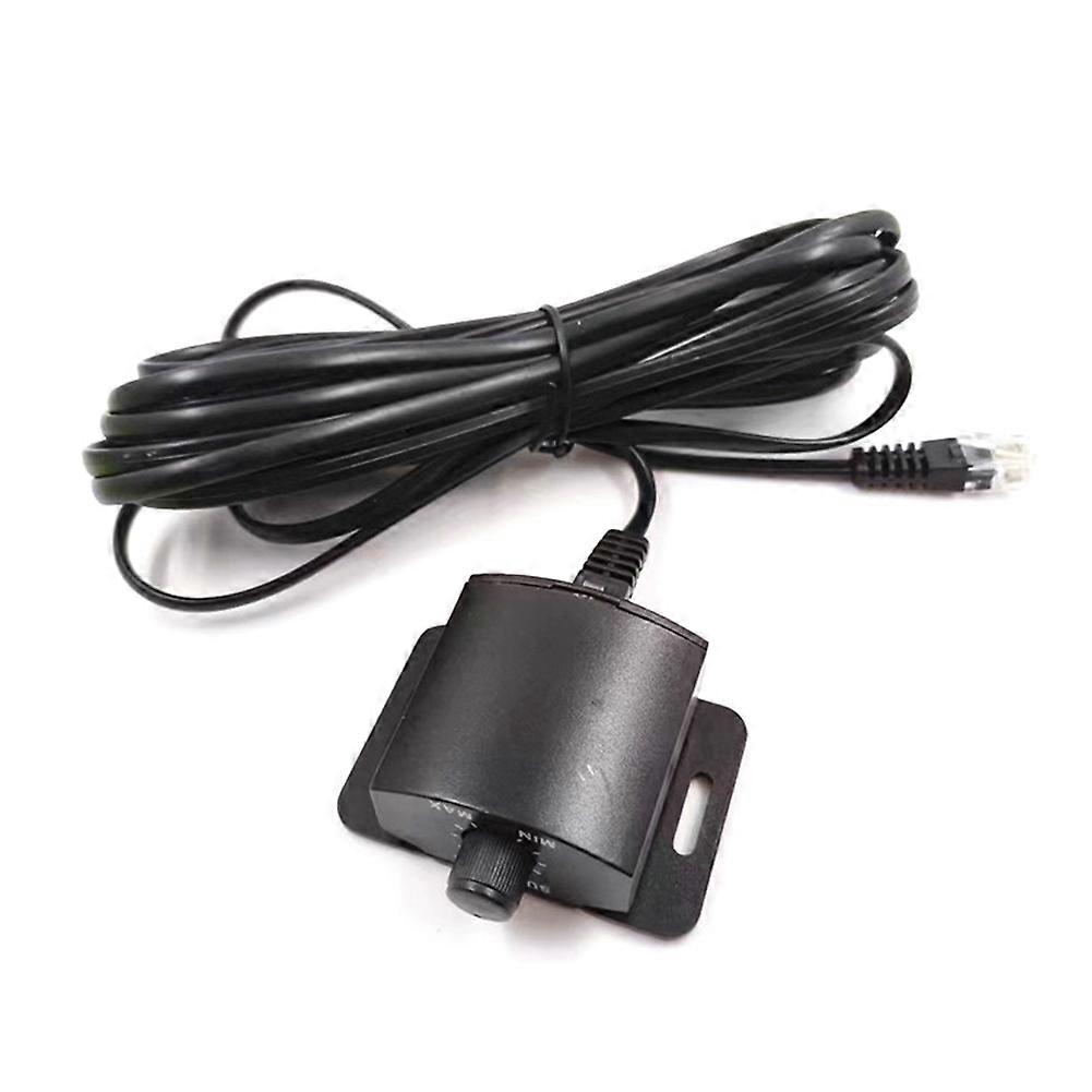 Car Audio Modification: 5-Meter 4-Core Port Power Amplifier, Subwoofer, Remote Volume Control Adjust