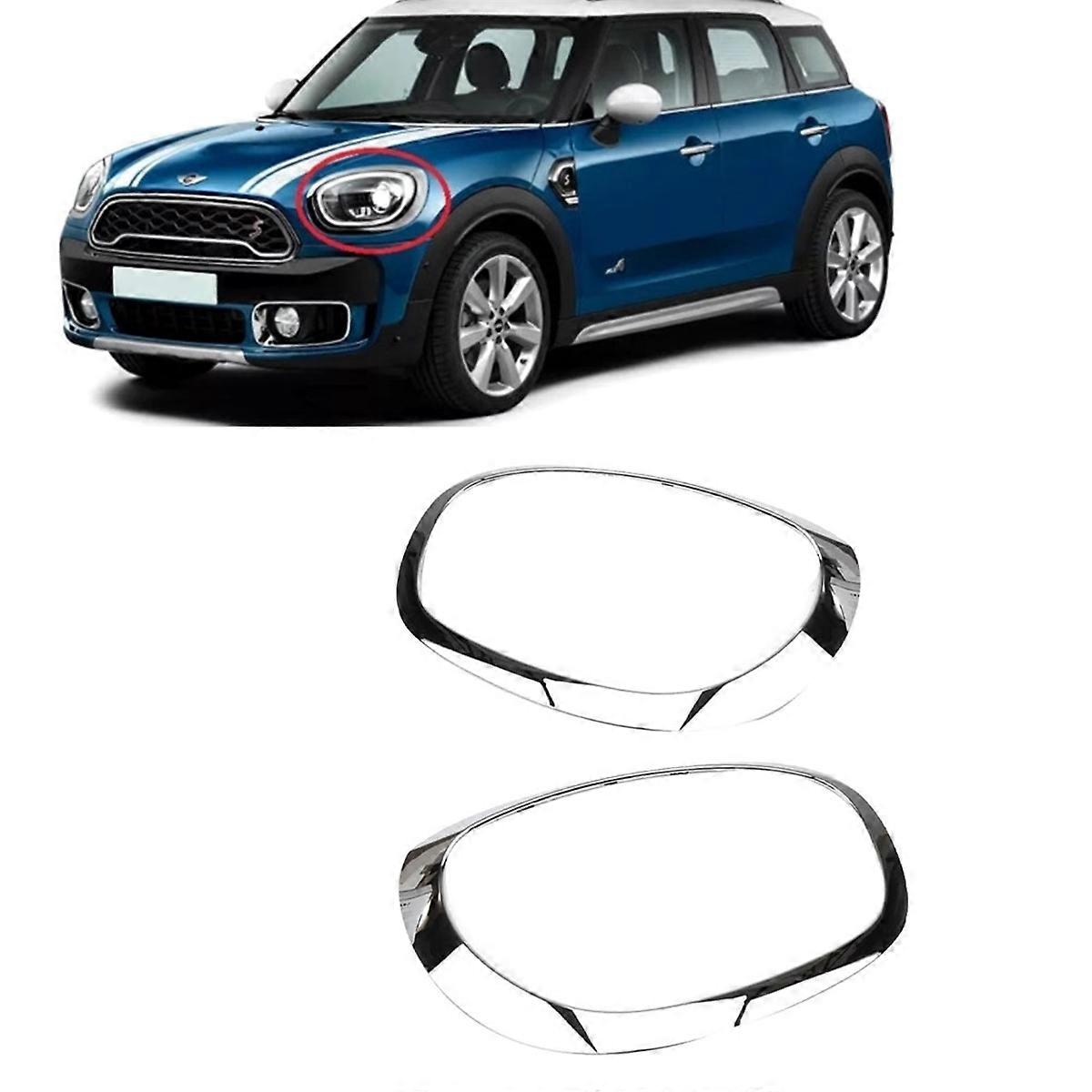 Front Headlight Trim Ring for MINI Cooper Countryman F60 2017-2021