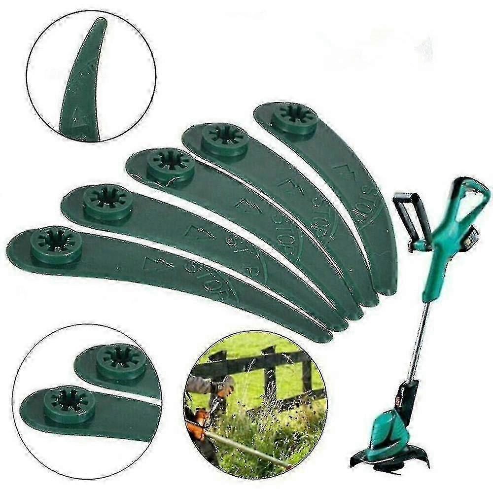 Bosch Art 23-18 Li / 26-18li Strimmer Trimmer متوافق مع 10/50 حزمة من شفرات القطع البلاستيكية لأدوات الحدائق ومجموعات الأثاث