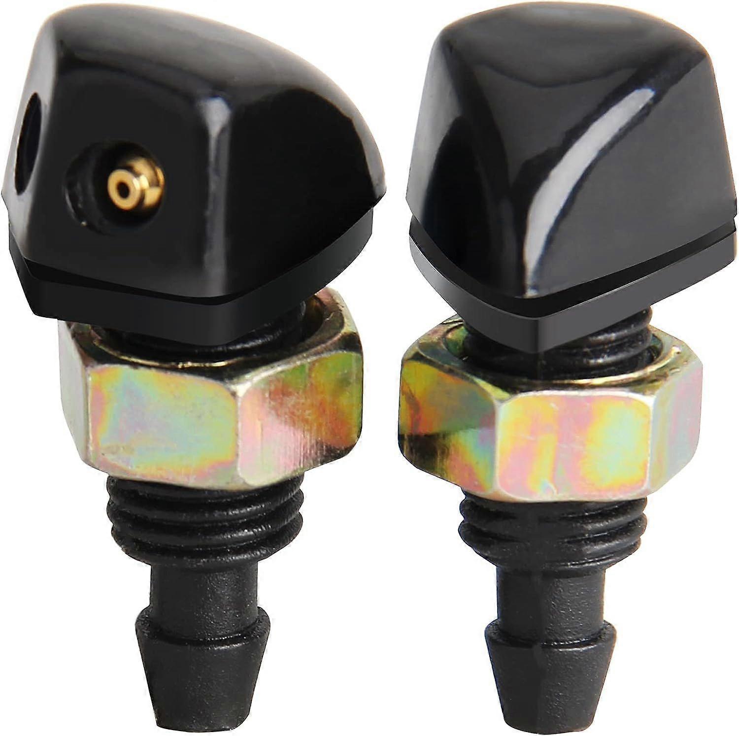 Universal Windshield Washer Spray Nozzles - Set of 2 Car Windscreen Nozzles