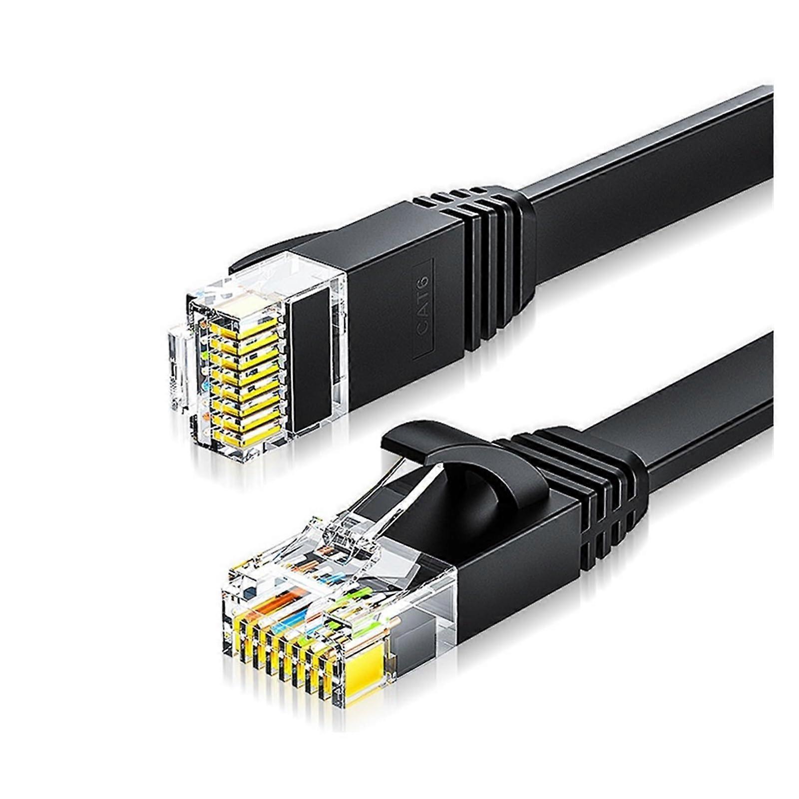 Ethernet Cable Cat6 5m UTP RJ45 Network Patch Cable Gold Plated Wires Compatible with PS PC Internet Modem Router