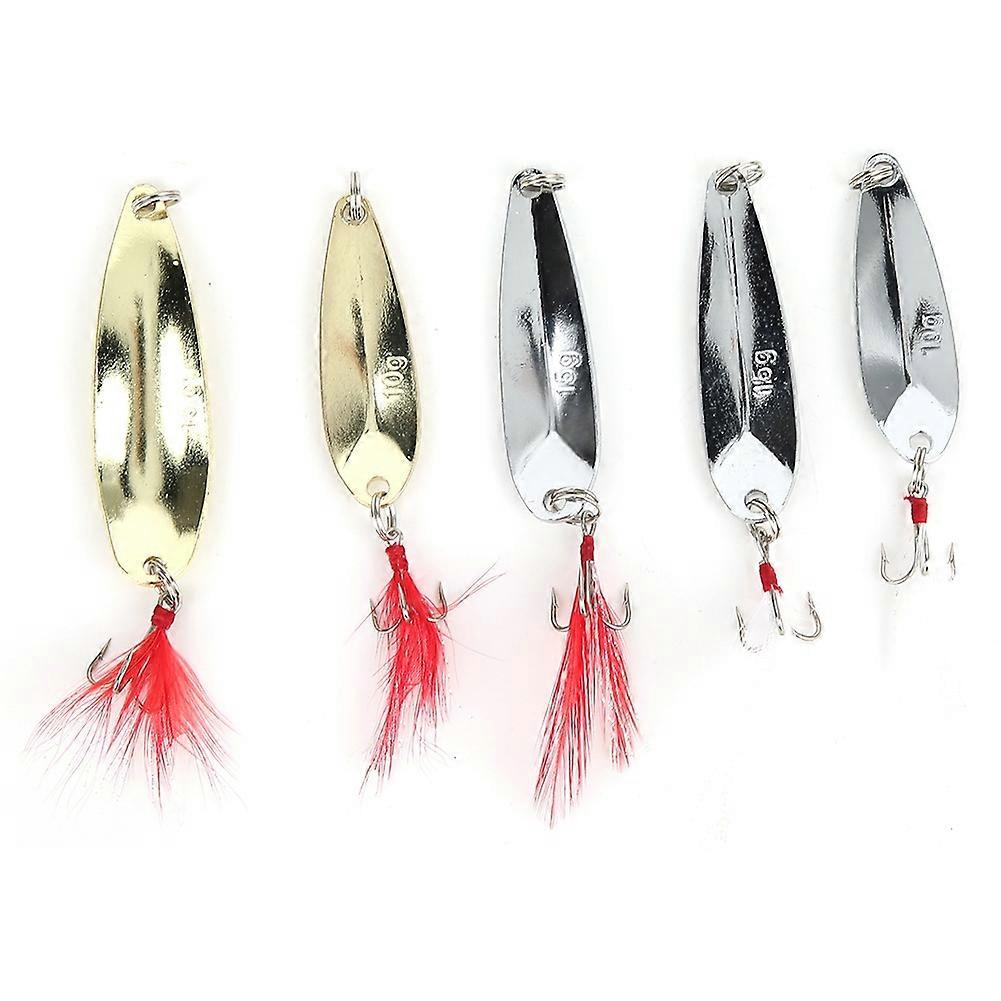 Artisanal Lure, Brass Blade Designed For Long Casts, Rhythmic Darting Action, Portable And Durable, Tackle Box Included, Lightweight, Bright Vibrant