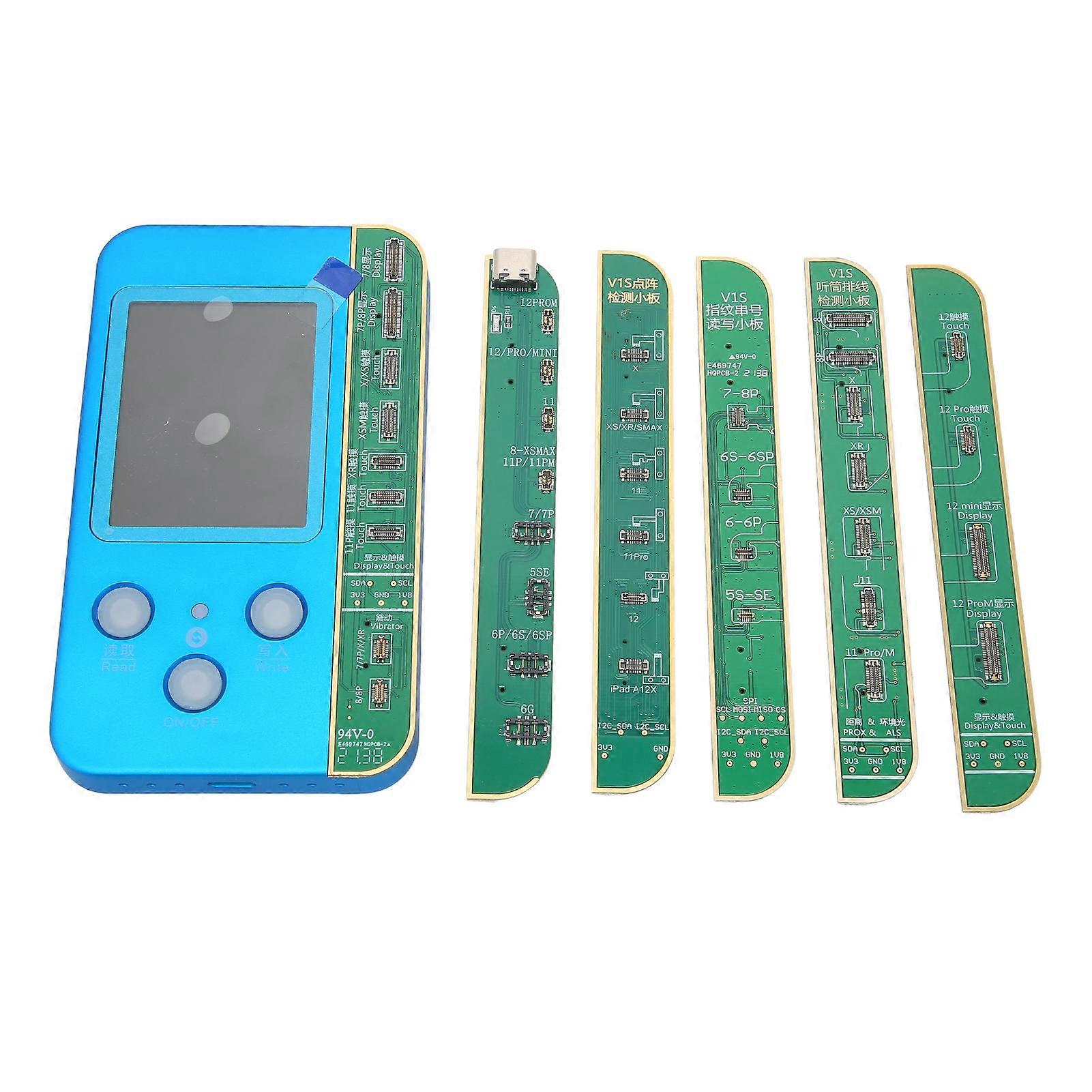 V1S Mobile Phone Code Reading Programmer for IPhone Screen Original Color  Battery Code Fingerprint SN Tool