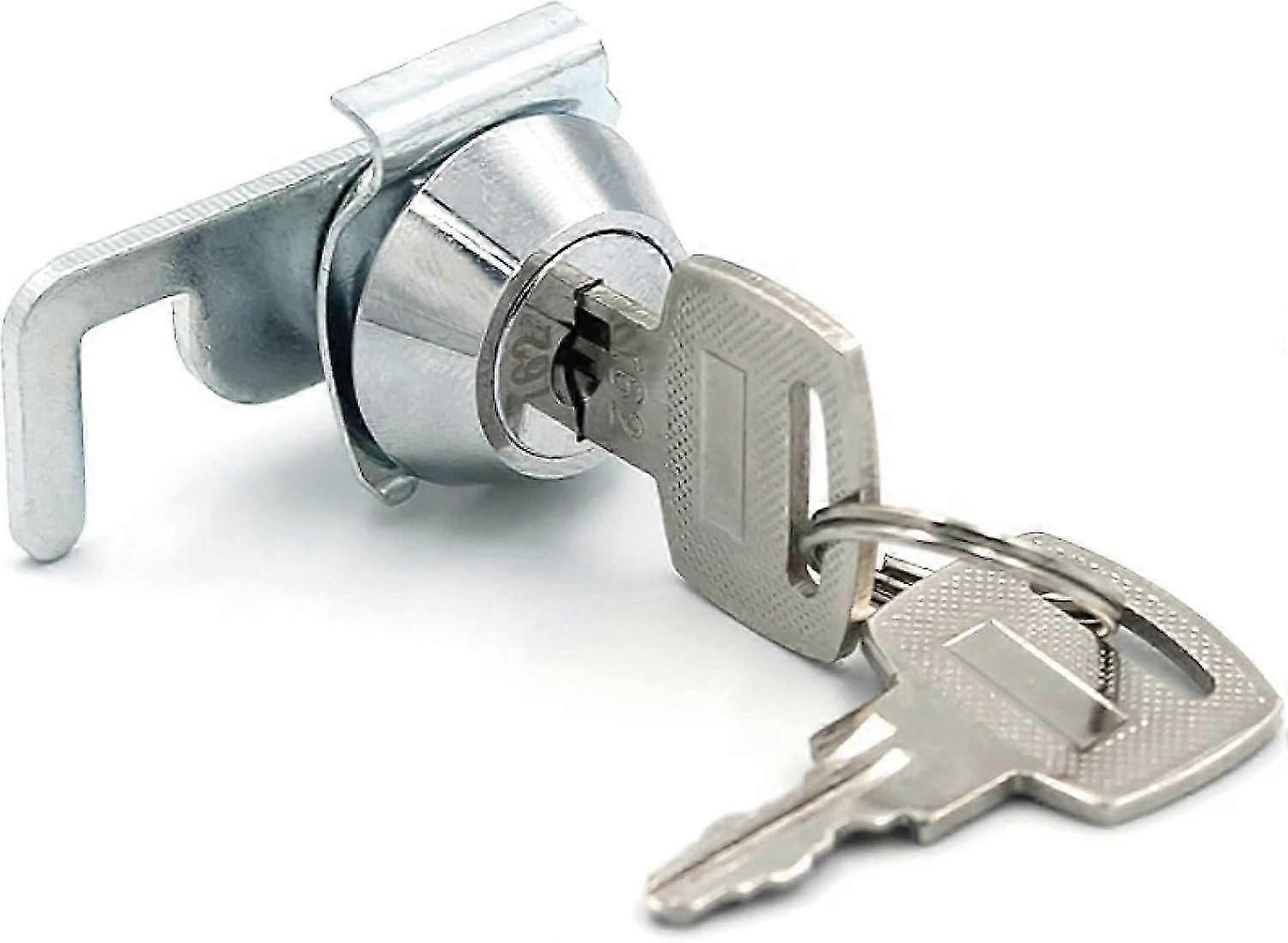 قفل كاميرا صغيرة مع مشبك سريع لتسجيل النقود درج نقاط البيع GYM خزانة خزانة معدنية قفل صندوق هوائي ، نفس المفتاح