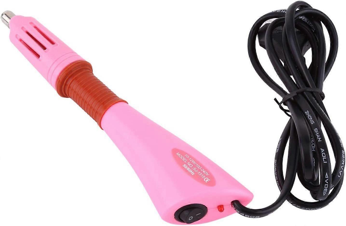 Heat Repair Stick Water Diamond Applicator Decorative Tool with 7 Gem Crystal Tips 110-240V EU Plug Water Diamond Applicator