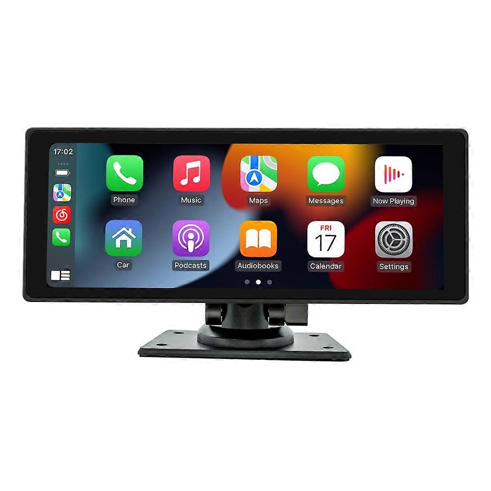 B5303R 10,26 Zoll Tragbarer Auto MP5-Player Eingebauter Driving Recorder Unterstützung CarPlay / Android Auto