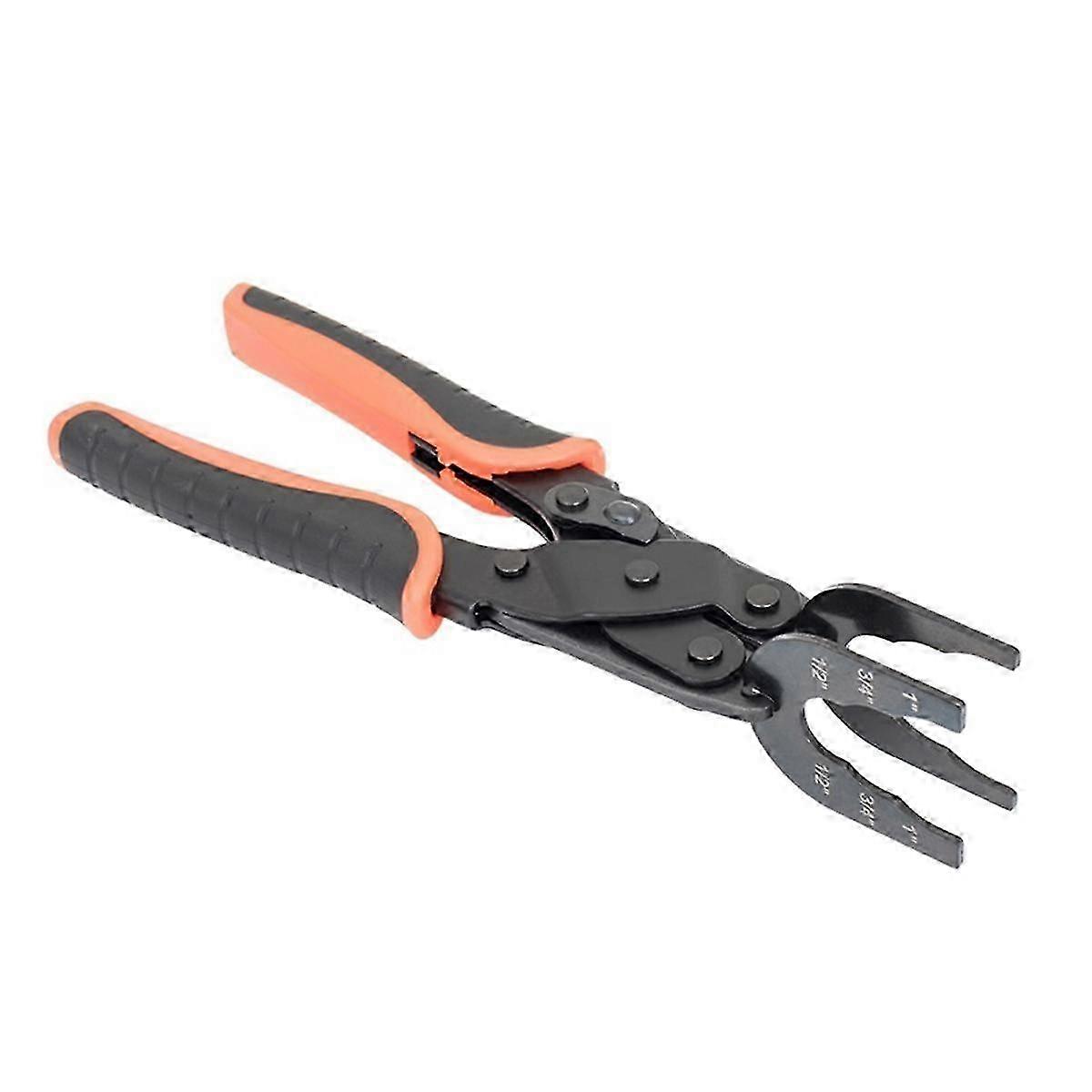 Push-Fit Disconnect Tong Tool compatible Easily Removing Push-To-Connect Fittings(1/2in, 3/4in, 1in)
