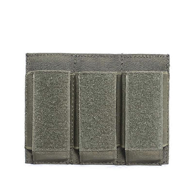 Tactical Shooting Airsoft Vest Camouflage Pack Fast Cartridges Bag Ammo Holder Mag 9mm Triple Magazine Pouch