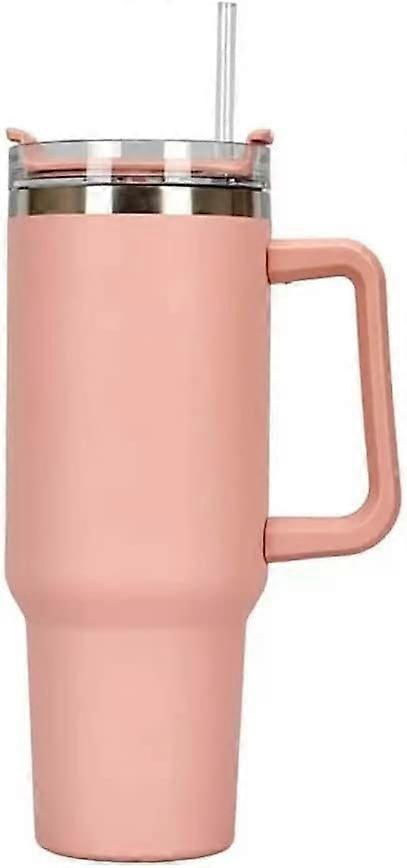 304ステンレス鋼二重層断熱カップ40オンスハンドル付きカーカップ、アイスクリームビールカップ