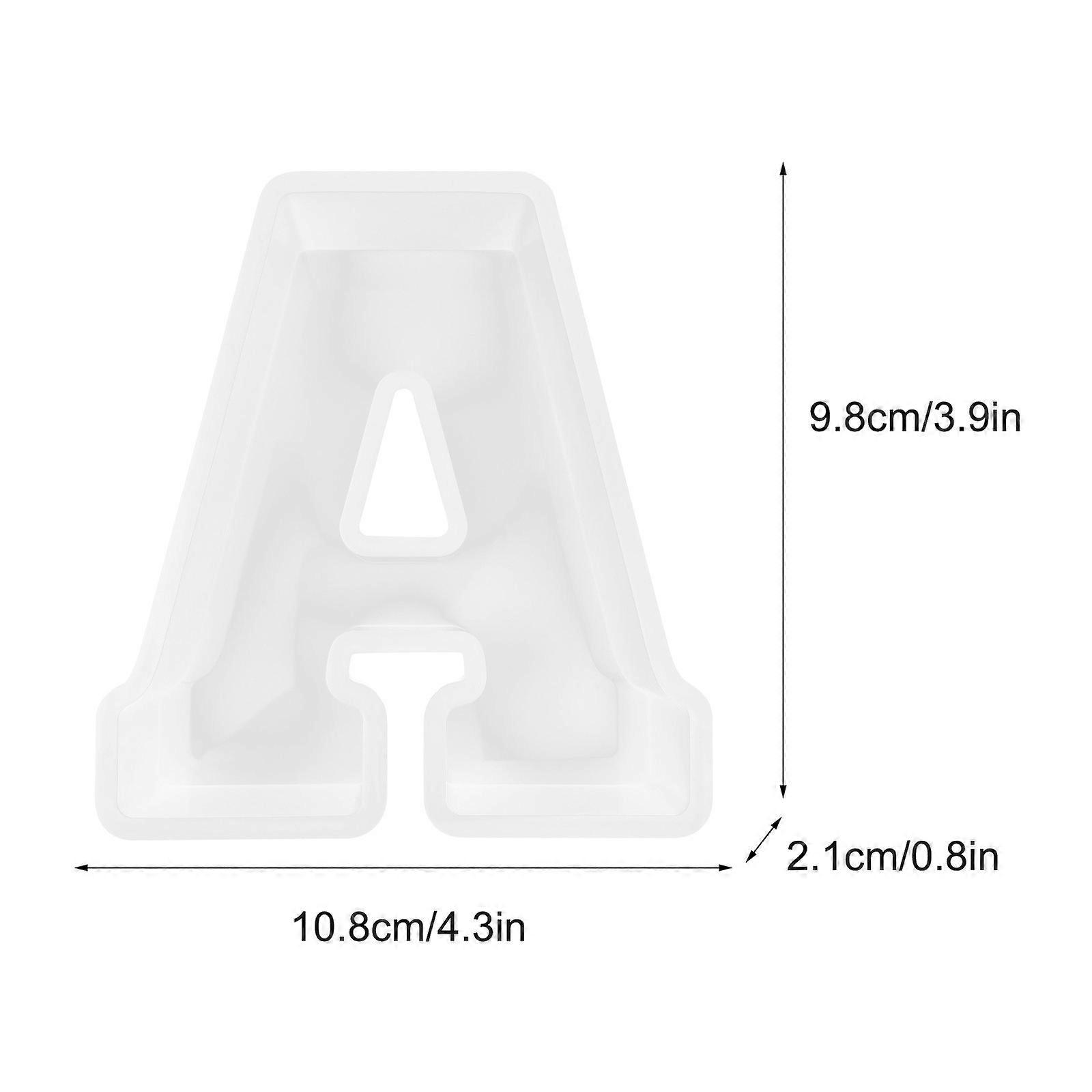 Alphabet Cake Baking Mould English Letter Alphabet Letter FF