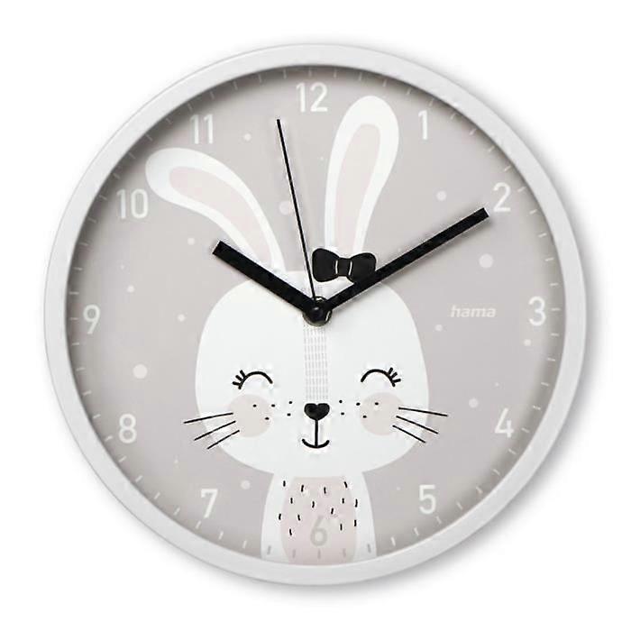 Children's Wall Clock - HAMA - Maui - Silent - Ø25cm - Cheerful Pattern