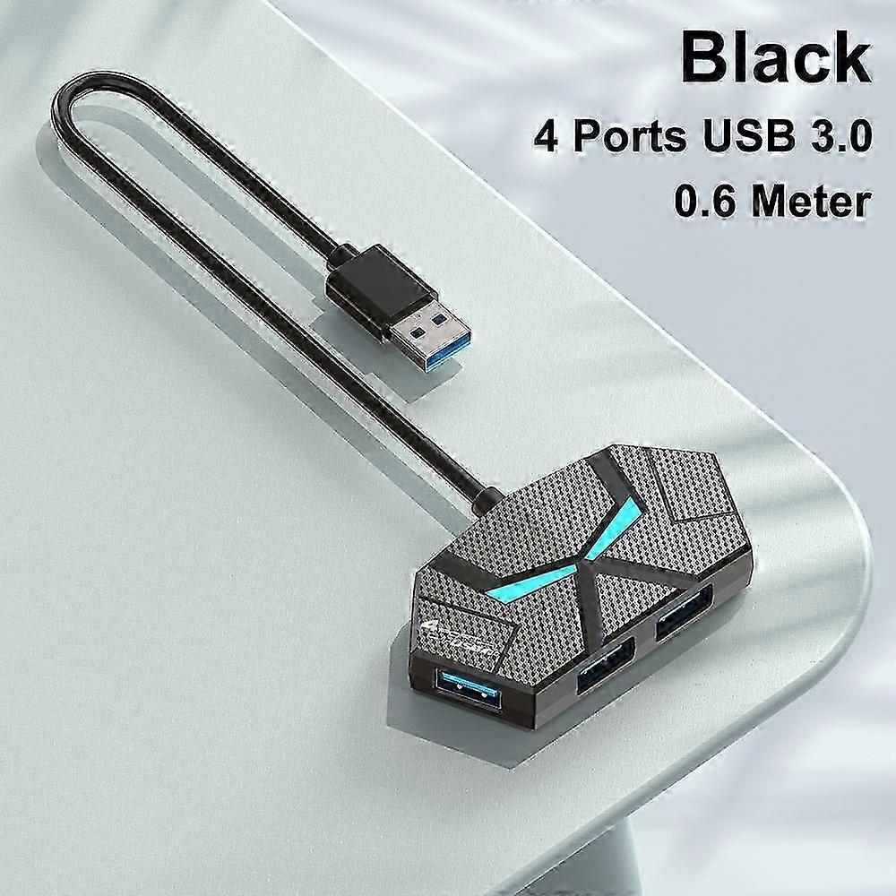 7/4 Ports USB 3.0 HUB Type C Docking Station 5Gbps High Speed Transmission Splitter Adapter For Laptop Hard Drive Mouse Keyboard