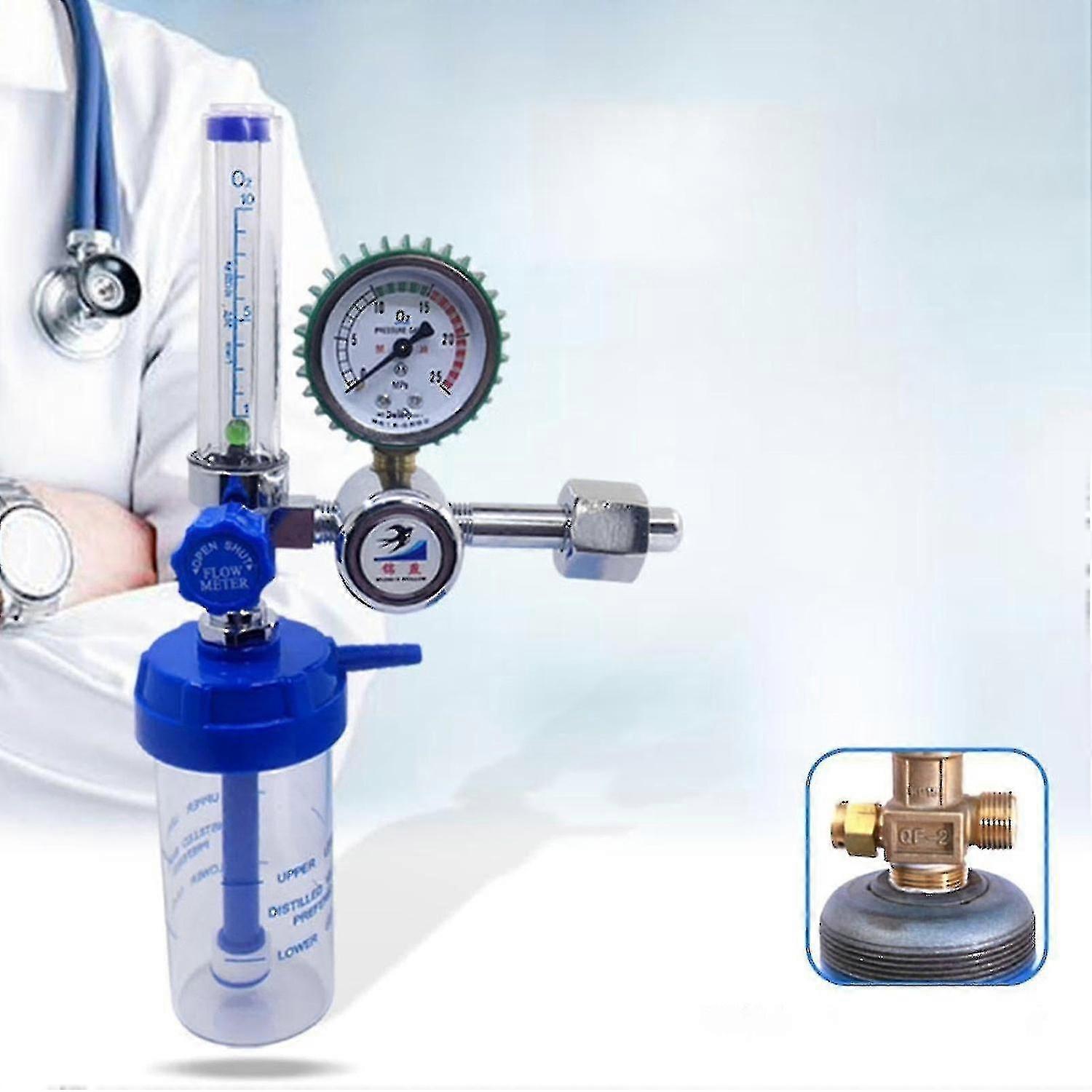 Oxygen Flowmeter Regulator, Oxygen Pressure Regulator Flow Meter Absorber, Oxygen Flowmeter Control
