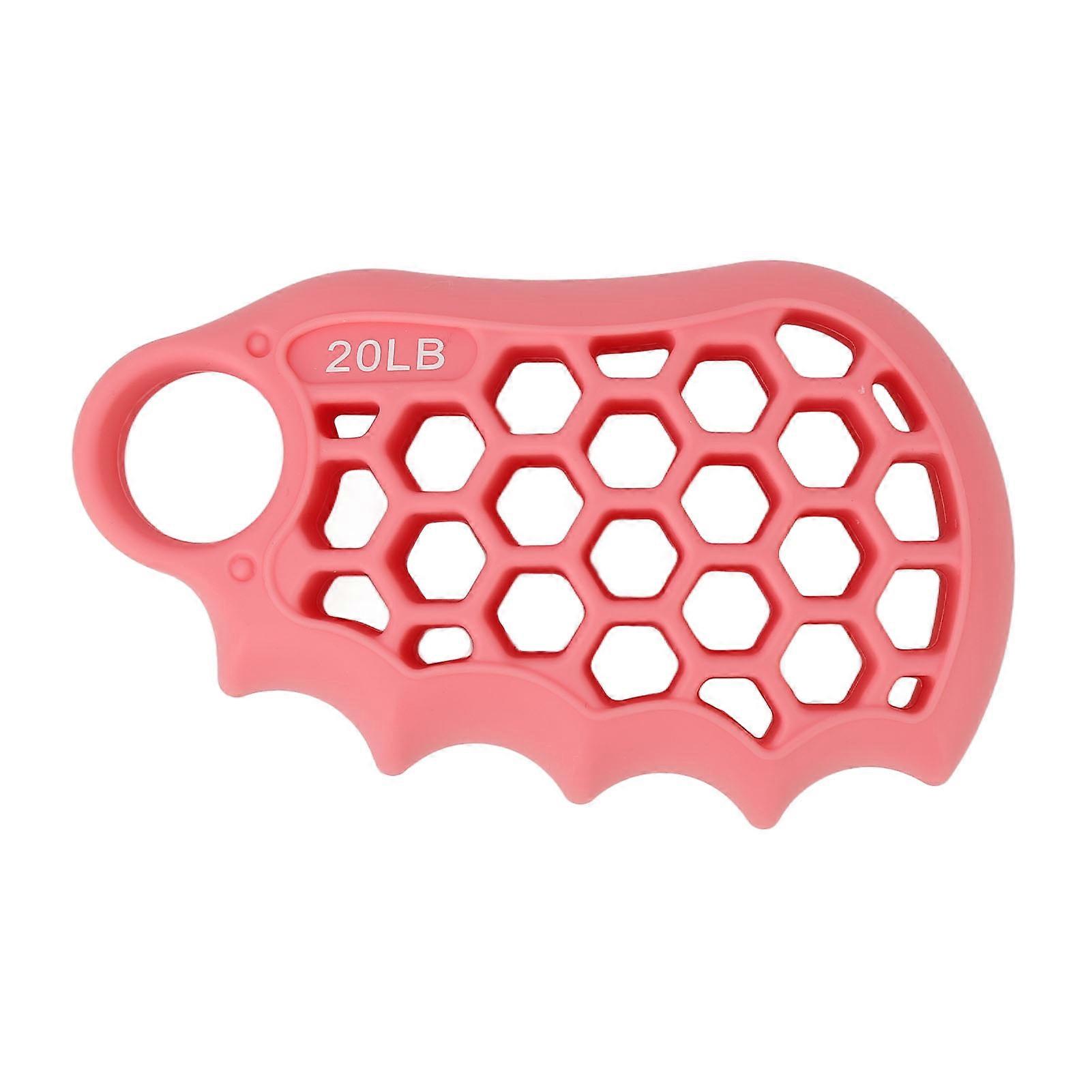 Silicone Finger Exerciser Strength Trainer Soft Elastic Hand Grip Strengthener for Office Worker