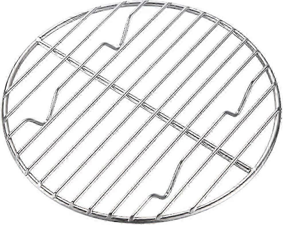 Round Stainless Steel Roasting Baking Steaming Cooling Rack Cooking Grid Grill Fits For Dutch Oven (diameter 67inch W17)