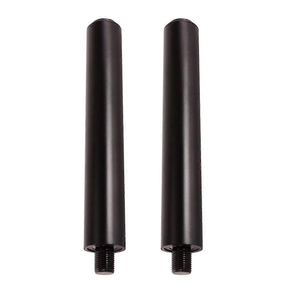 2Pieces Pool Cue Push on Telescopic Extension Billiard Holder Extender