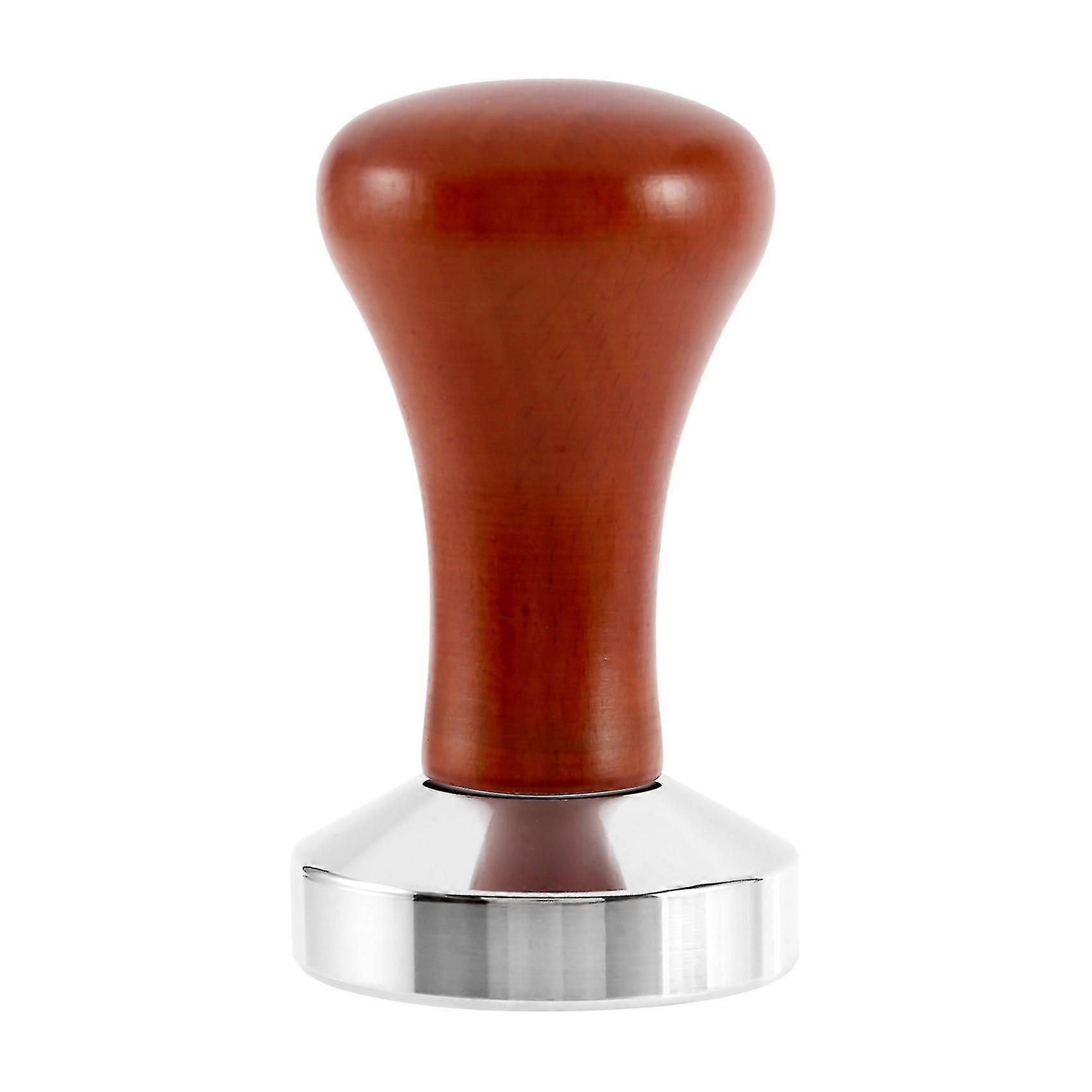51mm Espresso Tamper ανοξείδωτο ατσάλι 304 ανοιξιάτικη πρέσα καφέ επίπεδη βάση καφέ σφυρί τύπου φασολιών