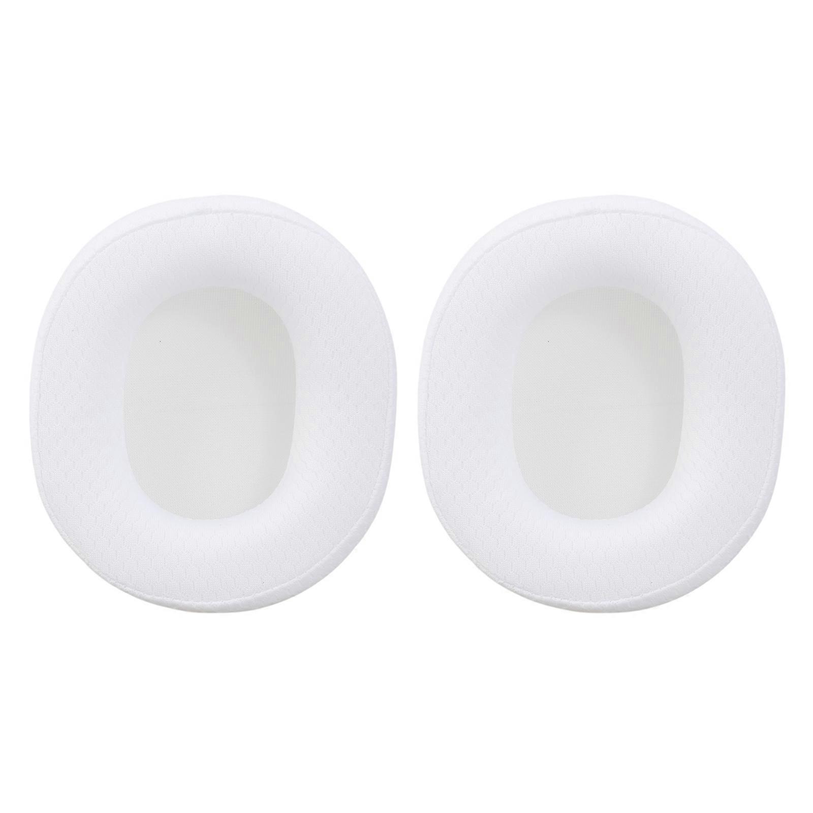 Customized Fit Soft Sponge Earpads Set For Arctis 1 3 5 7 9 Headphones Earpad Noise Isolation White