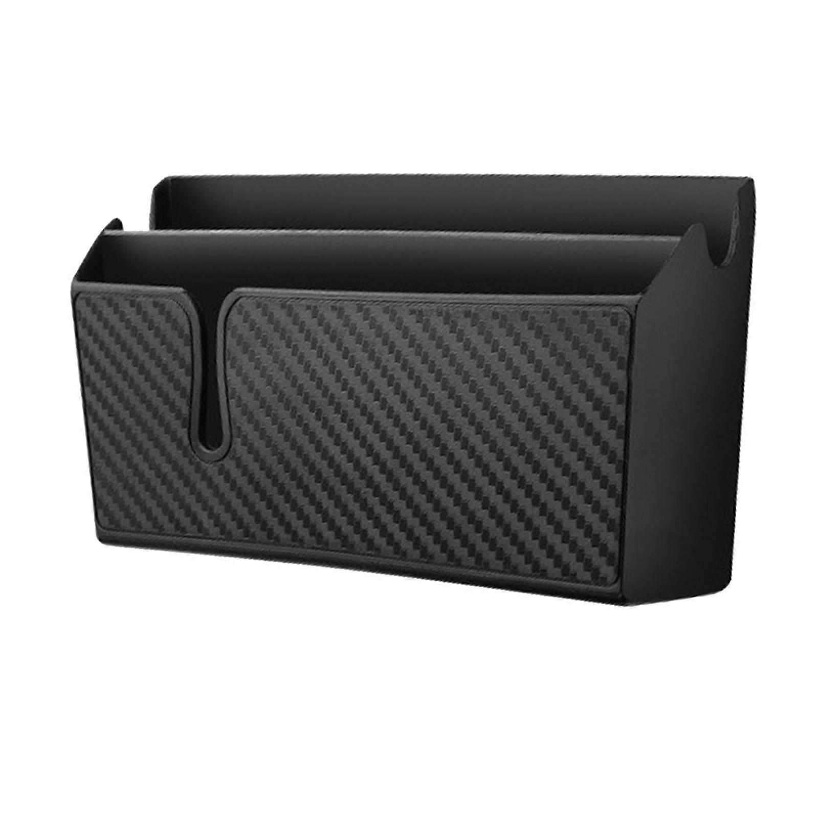 Adhesive Mobile Phone Pouch Multifunctional Storage Box for Glasses Earphone Long Type
