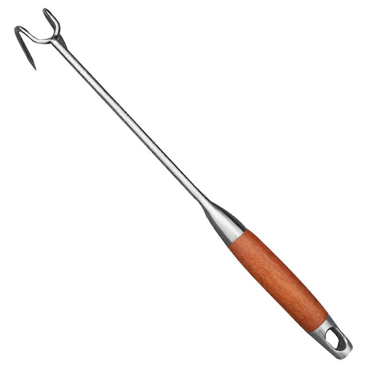 Meat Hook Ergonomic BBQ Hook For Grilling Camping And Parties For Pork Chicken And Roast Durable