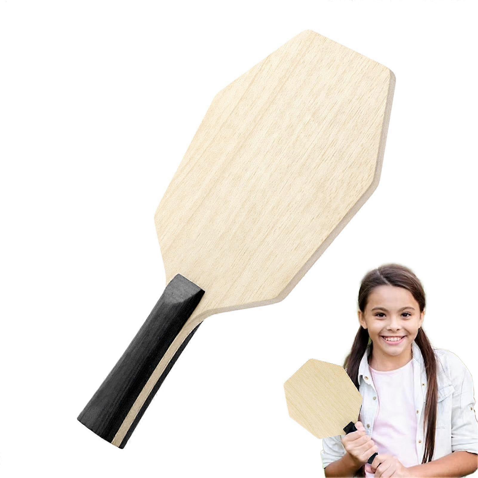 Table Tennis Paddle Base Plate Table Tennis Paddle Base Hexagon 5Layer Table Wooden Tennis Bat Base for Athletes Beginners Table Tennis Bat Floor