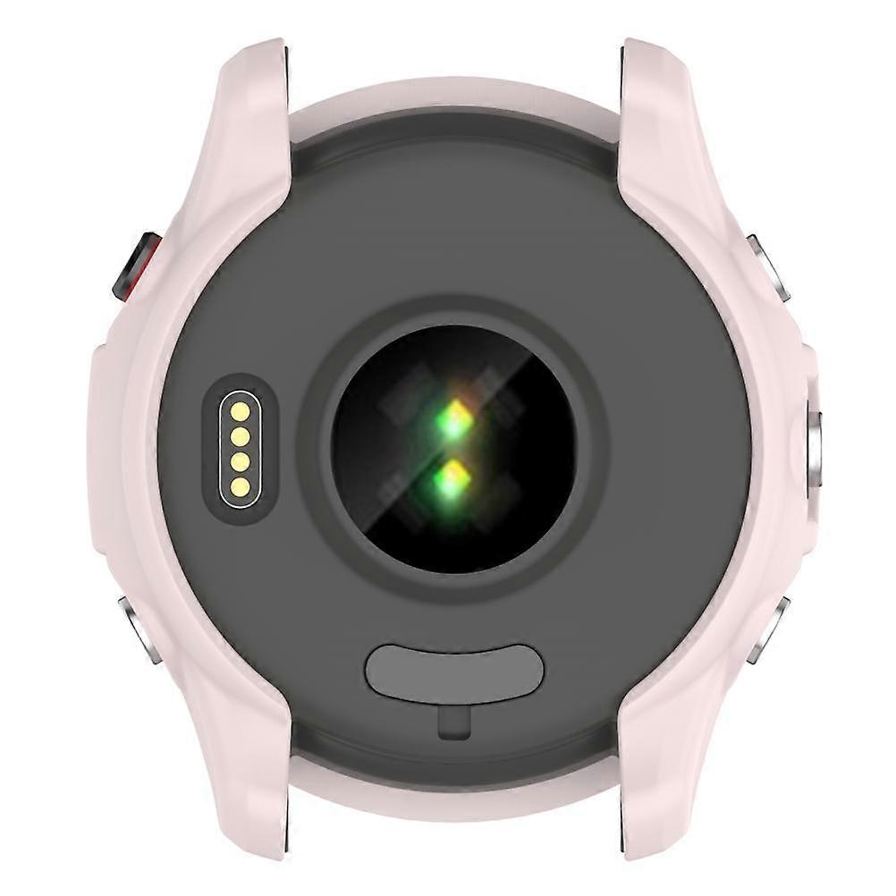 Soft TPU Case Frame Shell Compatible for Garmin Forerunner955 Shockproof Bumper Case Cover Smartwatch Accessories
