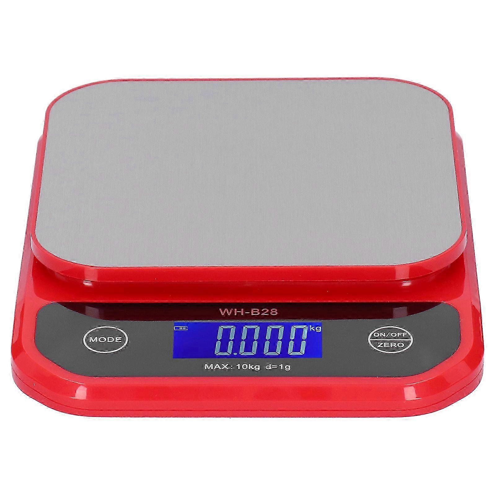 WH-B28 10Kg/1g LCD Kitchen Scale Electronic Digital Scale Weighing Measure Home Use 2025