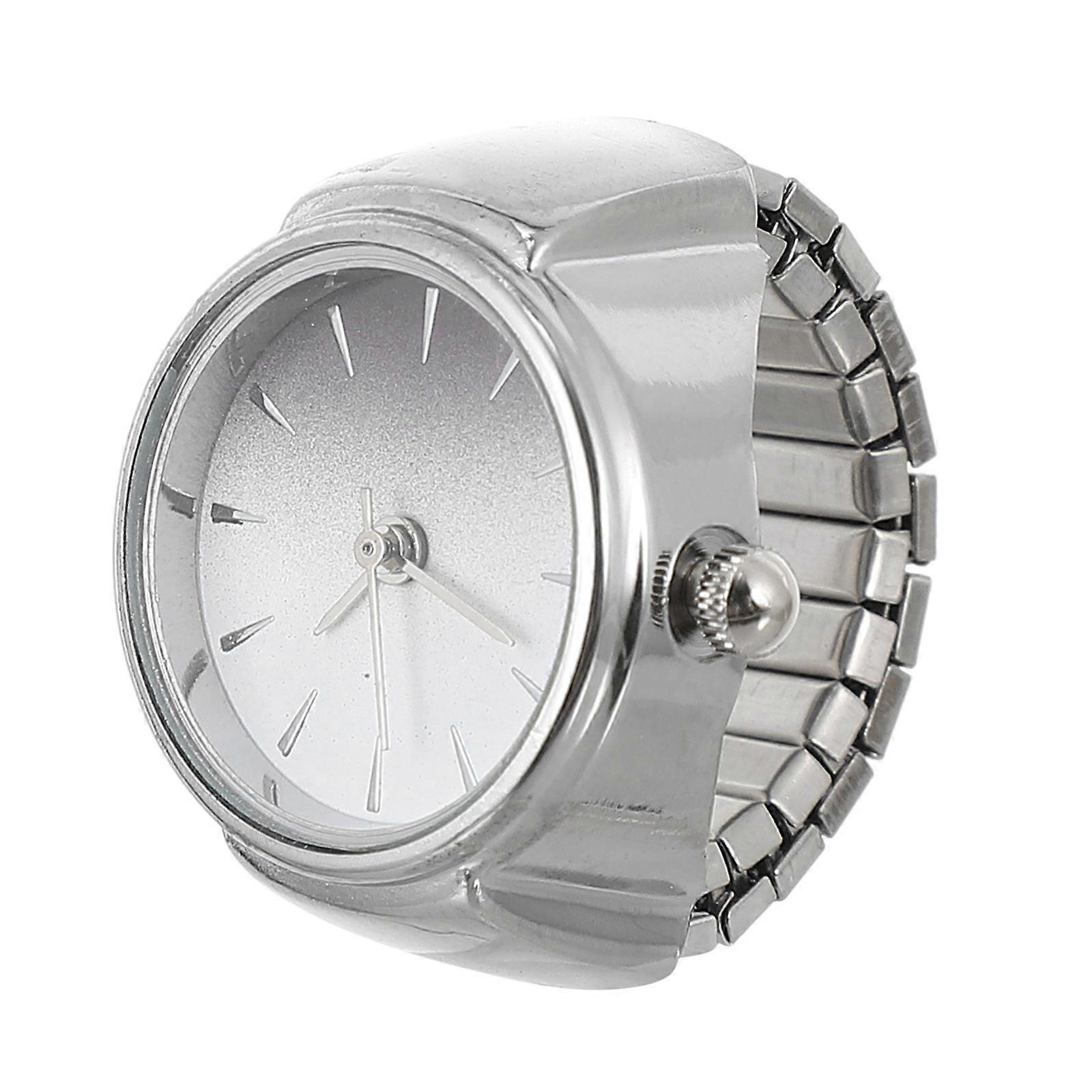Ring Watch with Quartz Technology, Elegant Appearance, Versatile for Multiple Uses