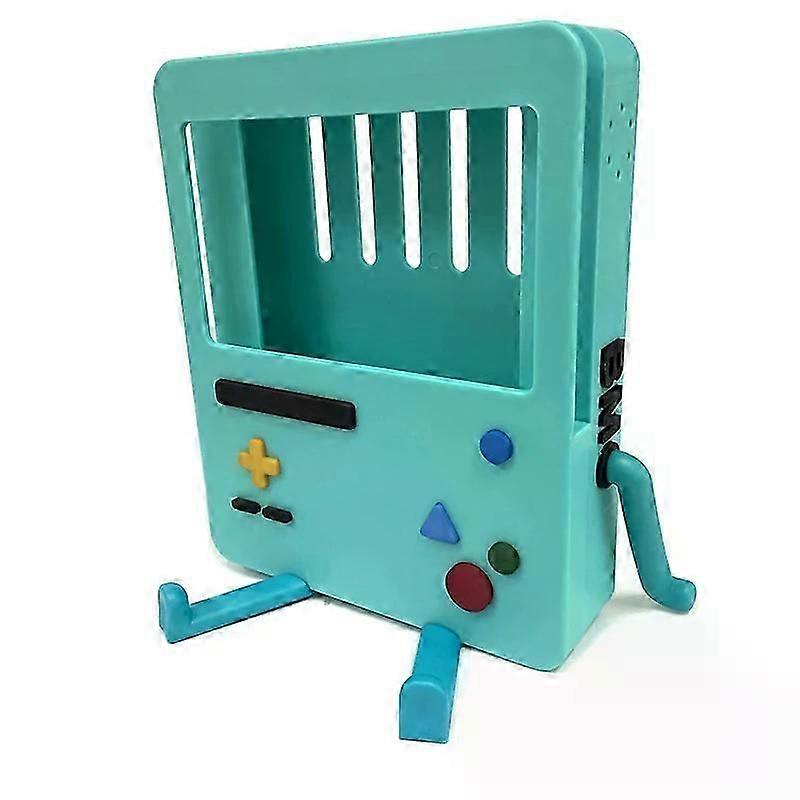 2pcs For Switch Bmo Stand Cute Cartoon Multi Color Silicone Material Handheld Game Screen Support