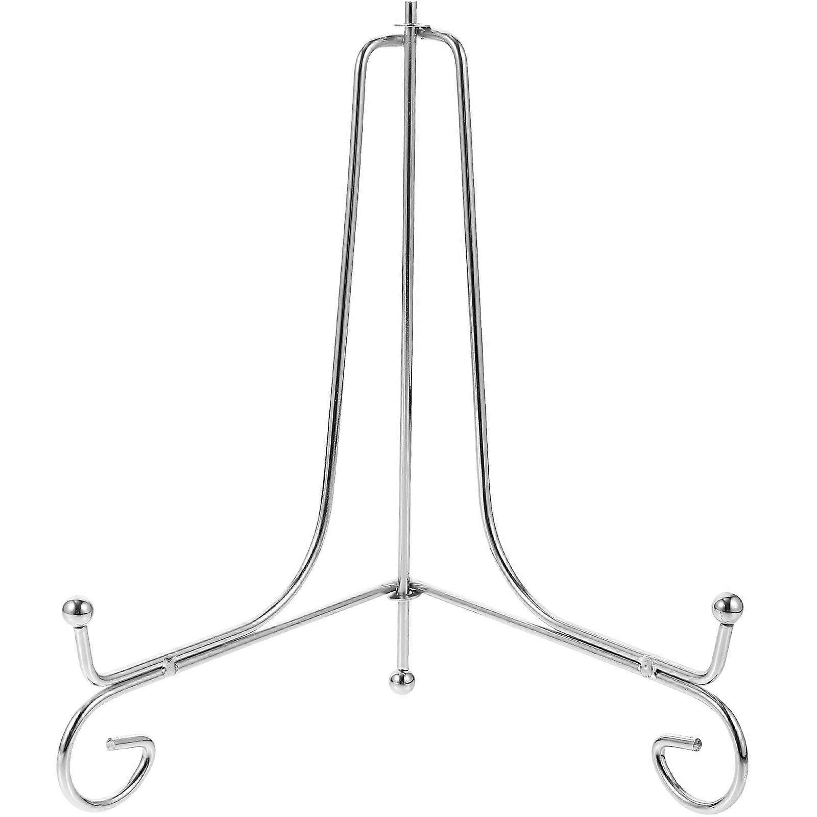 Iron Art Plate Holder Desktop Dish Bracket Display Rack Plate Display Stand