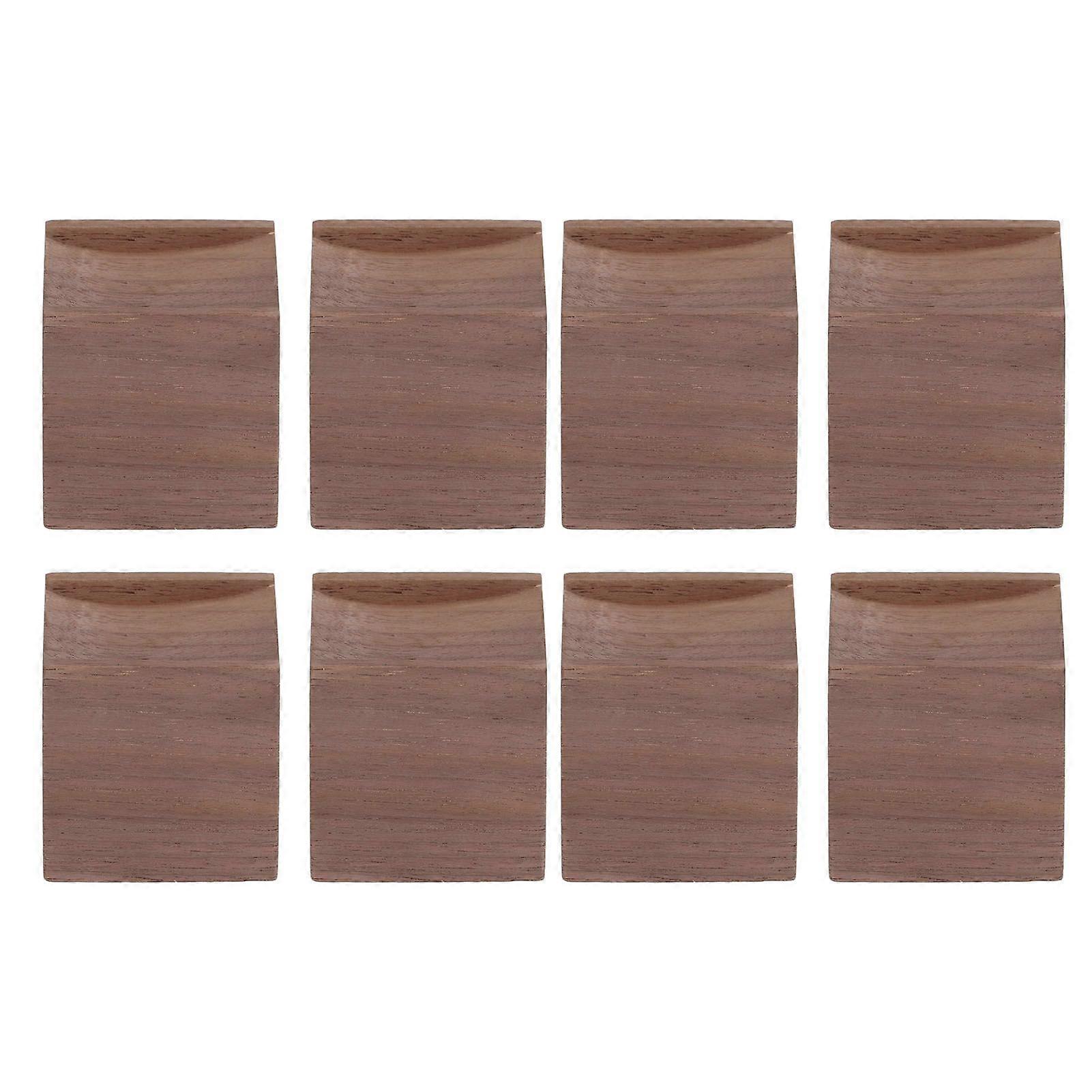 2025 Nieuwste Model 8 Stuks Hout Etherische Olie Diffuser Draagbaar Helder Getextureerd