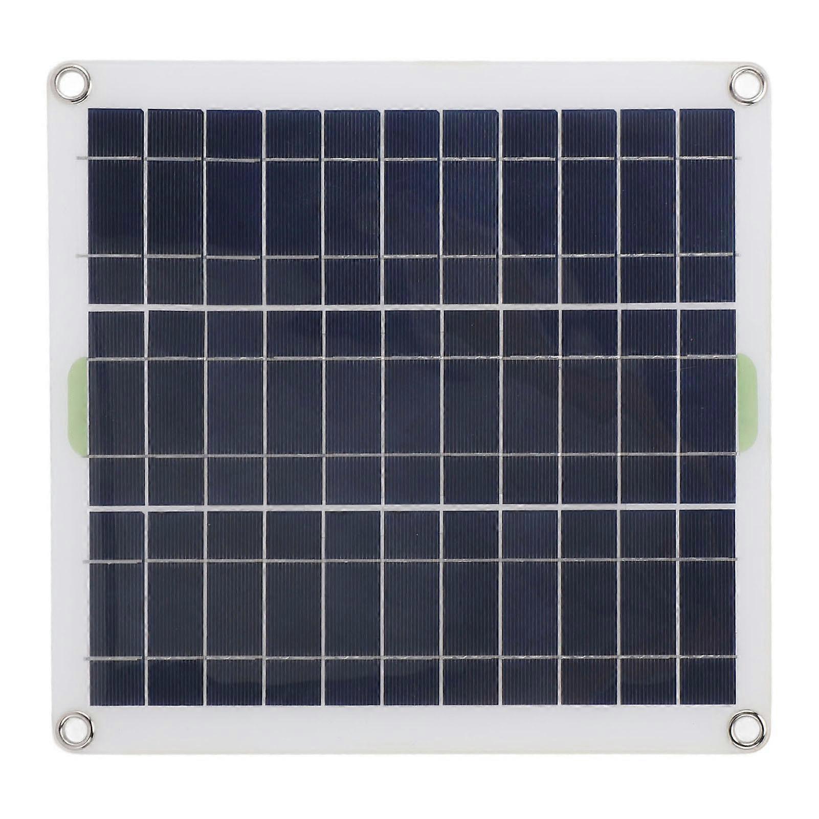 200W Monocrystalline Solar Panel Kit with Blue Controller, 29x28cm