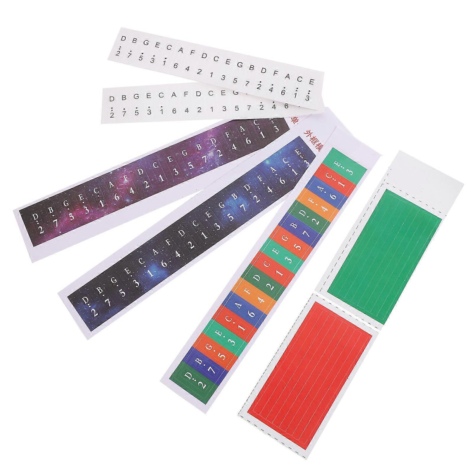 Practice Labels for Thumb Piano Ensuring Comfortable and Experience