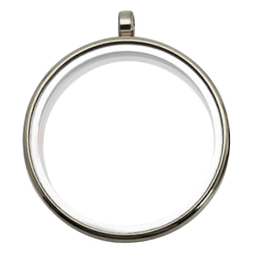 Locket Necklace with Floating Frame, Designed for Memory Preservation, Modern Look