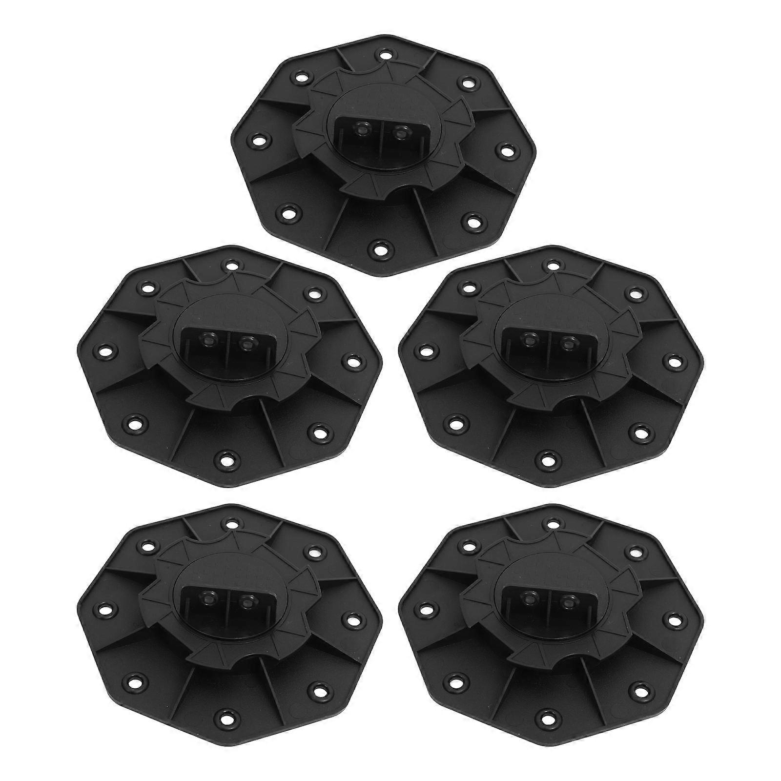 Deck Leveler Pedestal, Ideal for Uneven Surfaces, Enhances Floor Stability