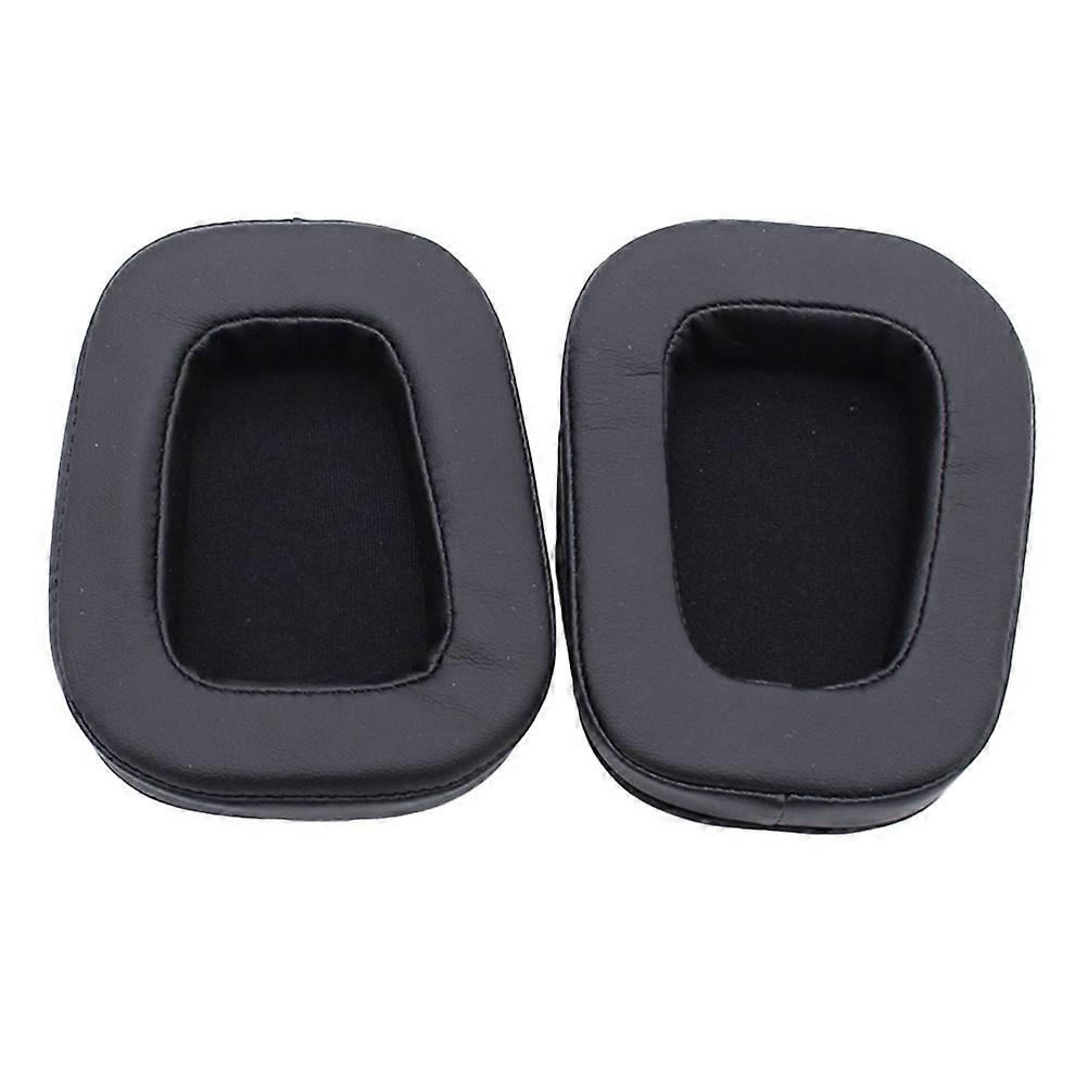 Universal Headphone Pads G933 G633 Audio Enthusiasts Round Shape Black 2Set