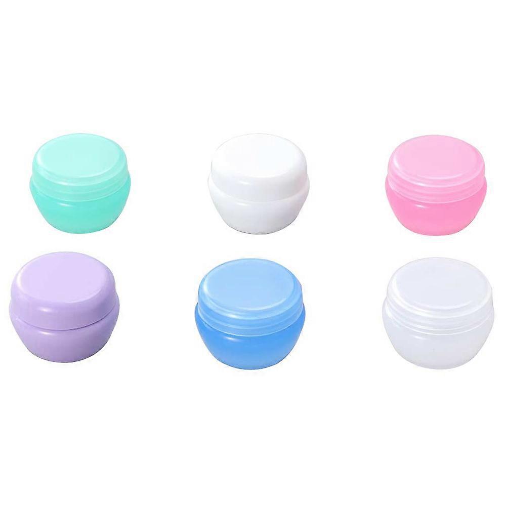 Leakage Proof Portable Storage Mushroom Shaped Cream Bottles Assorted Color 20Pcs
